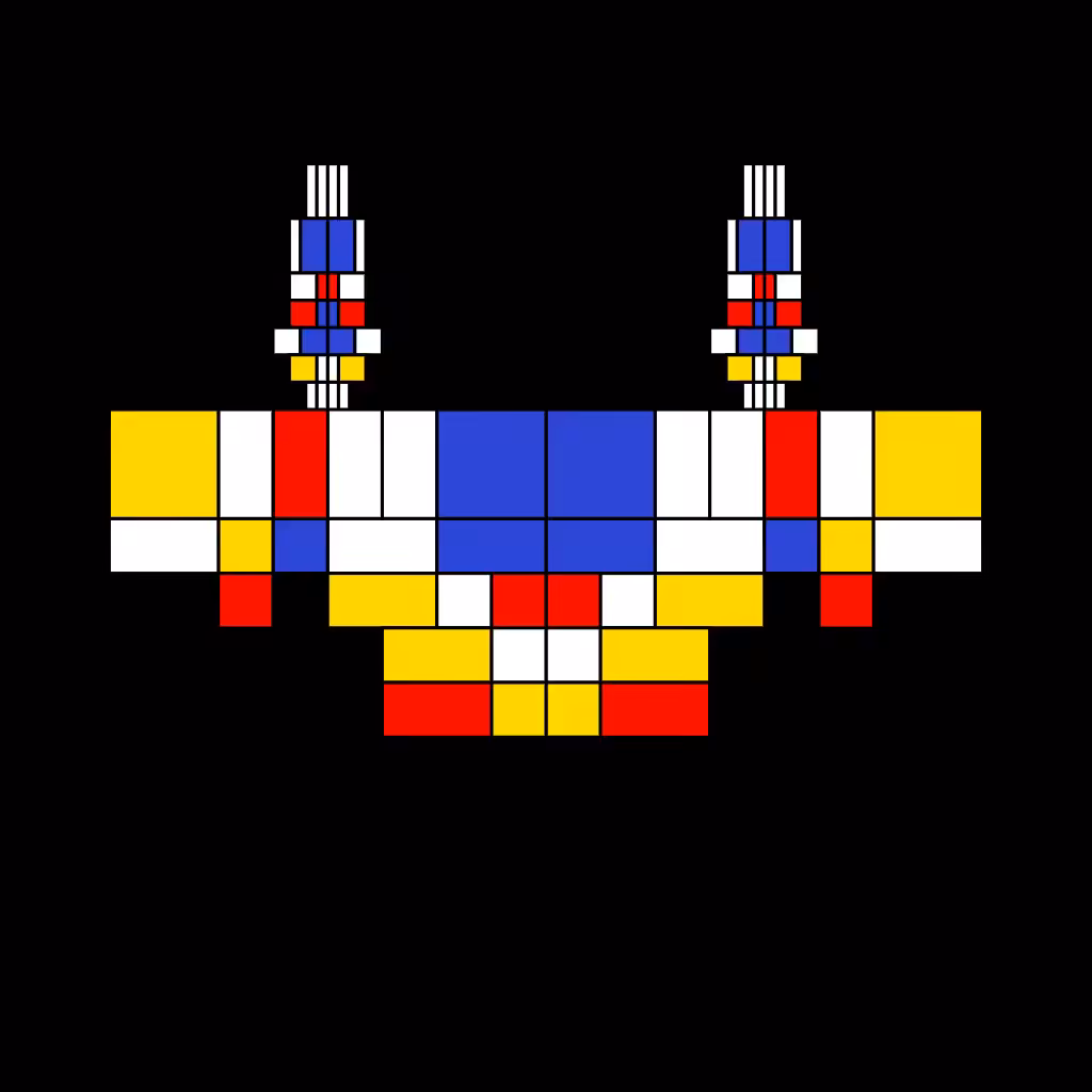 0x Ships: The Mondrian