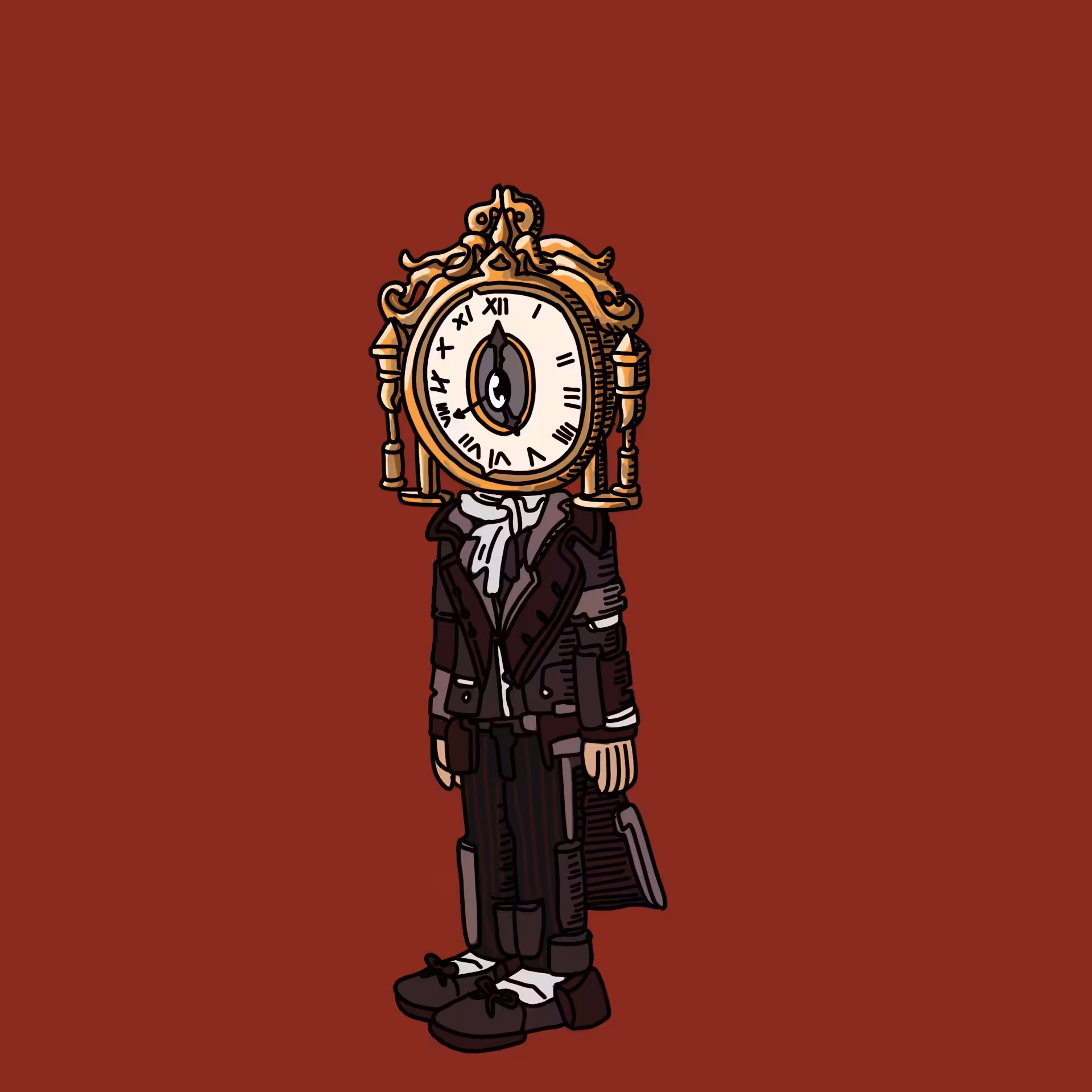 Antiquedealer one eyed guy #00362