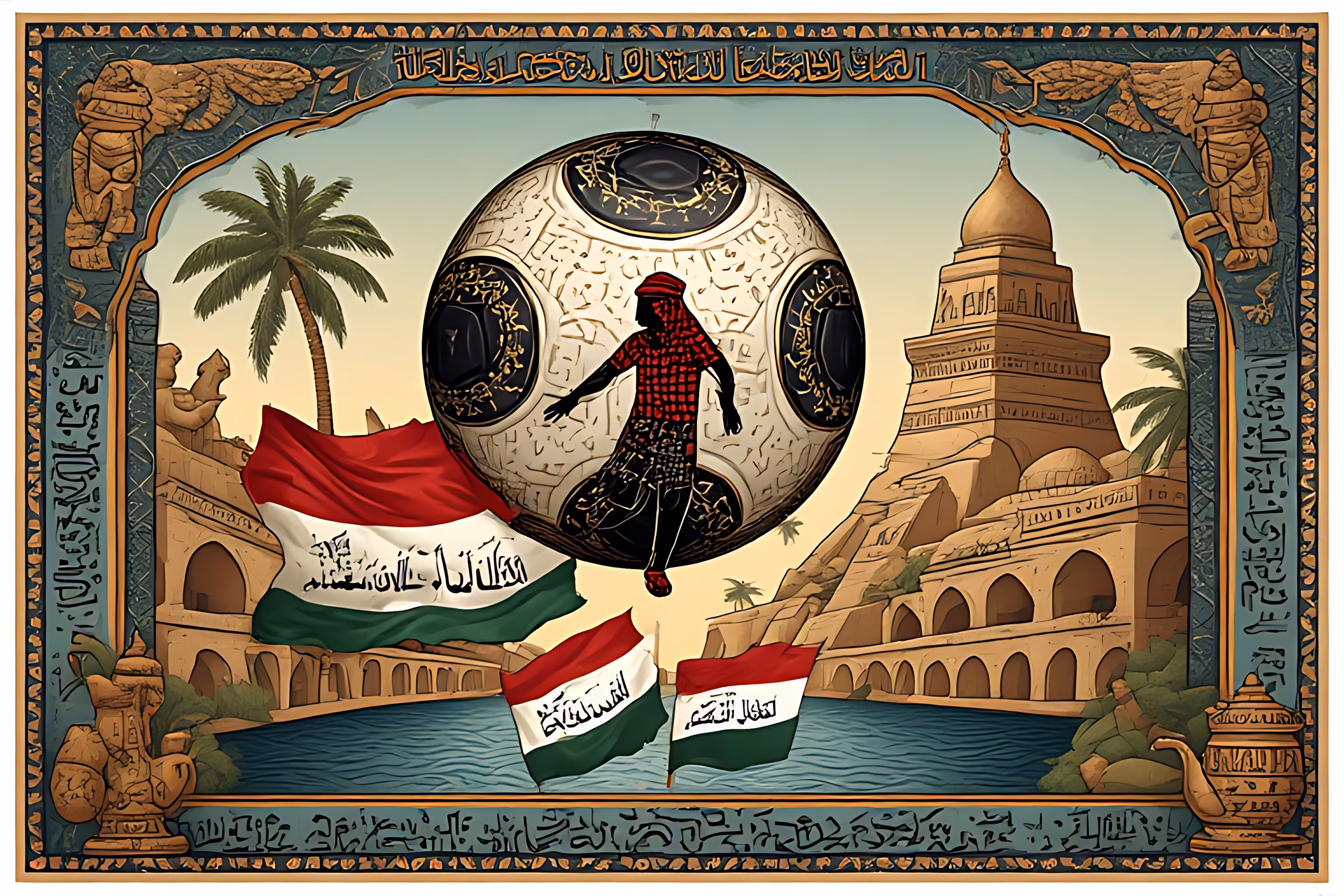 2026 WORLD CUP: 48 NATIONS | NFT COLLECTION: Iraq - Lions of Mesopotamia