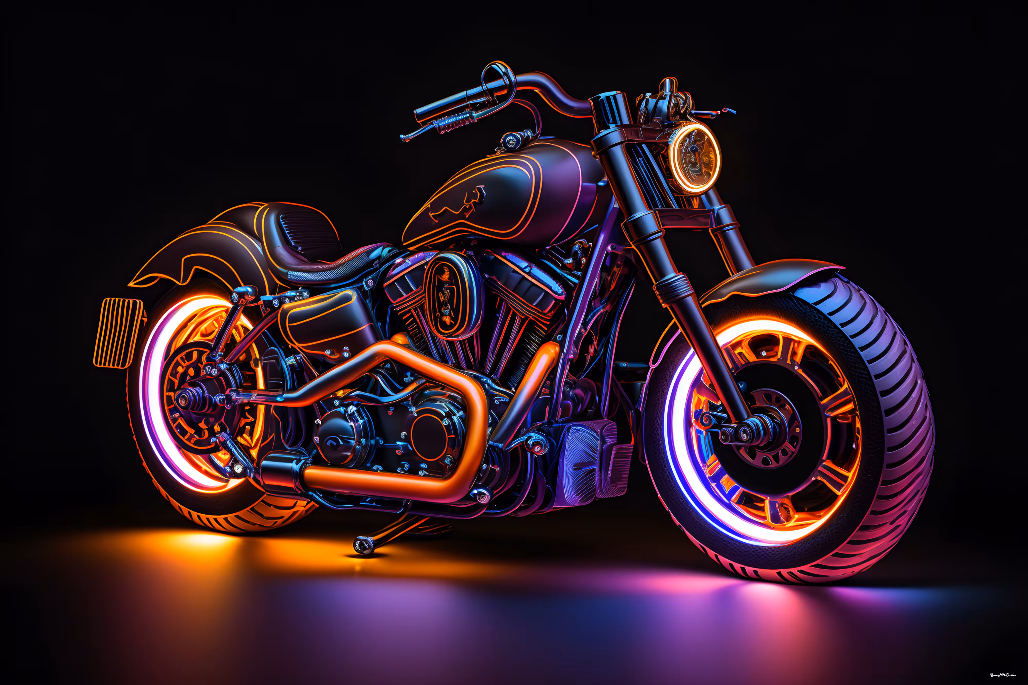 Grunge Motorbike #10