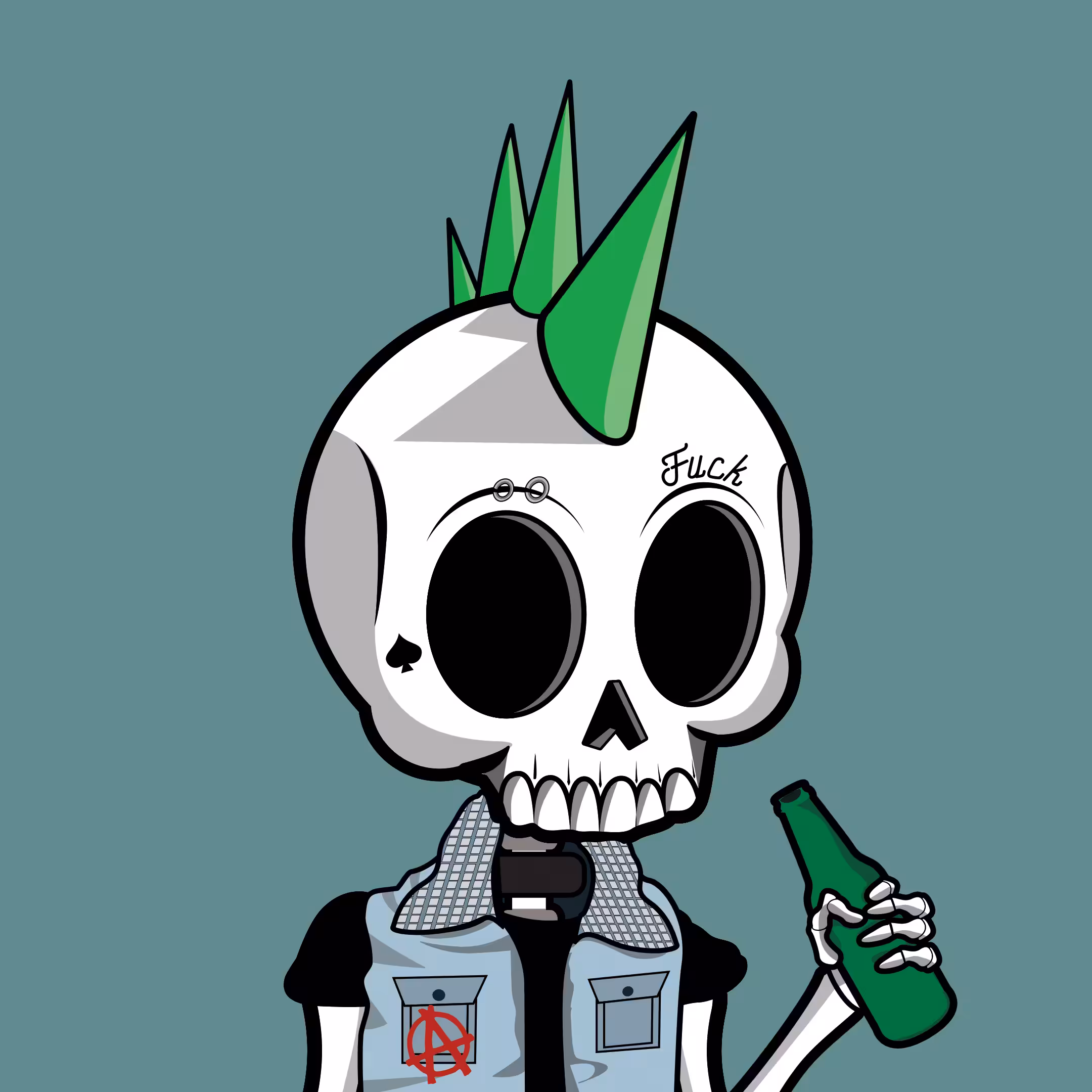 Edgar The Skeleton PUNK II #27