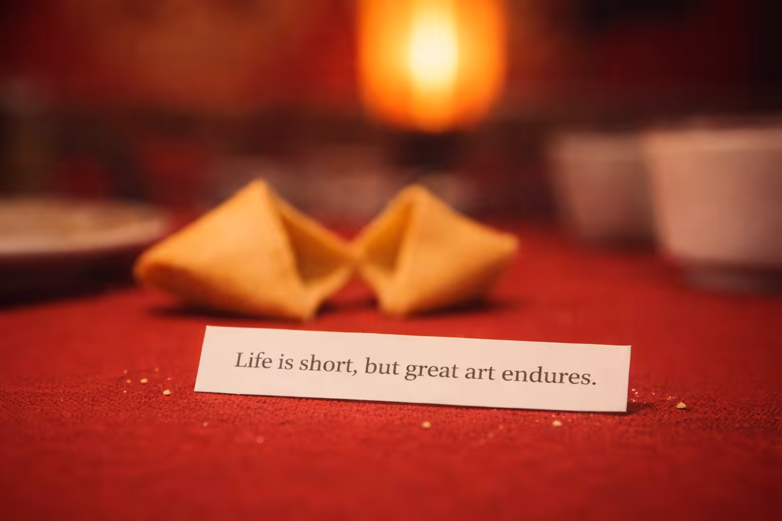 Life Is Short, But Great Art Endures™