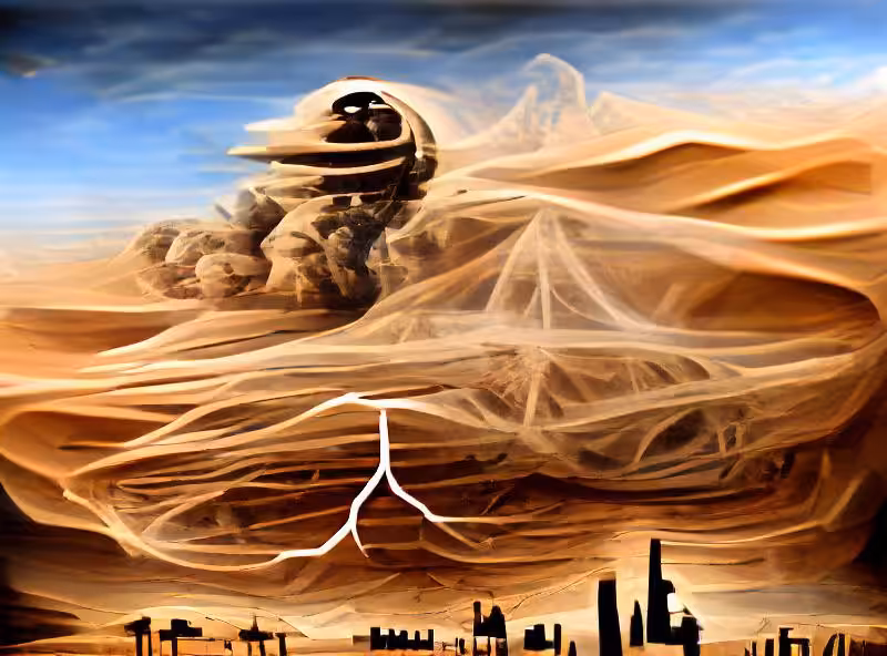 Abraham's First Works: Haboob over Tatooine