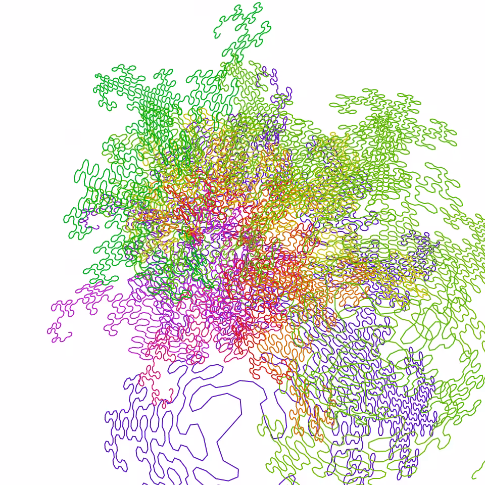 Dragon Curve Vortex #11