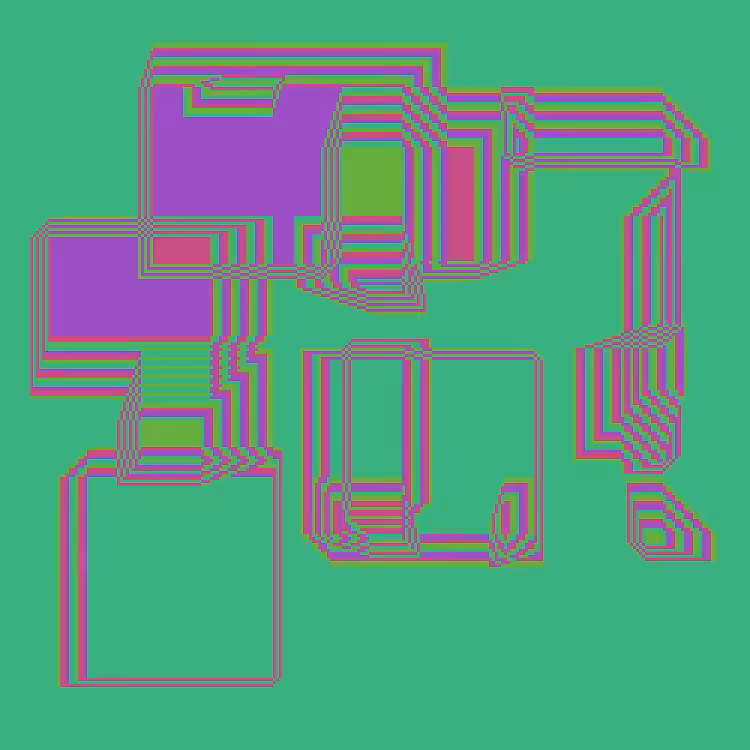 Superimposed Rectangles #60