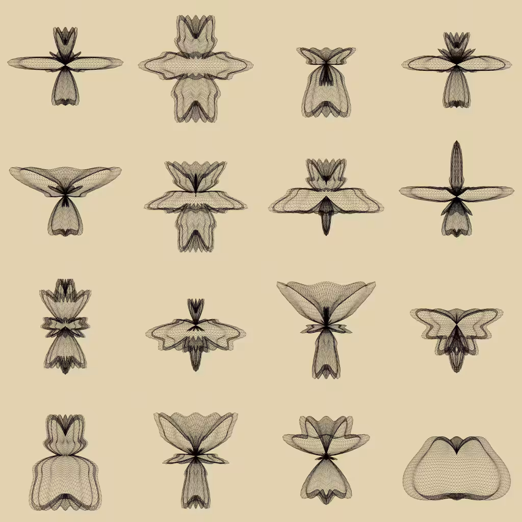 Spherical Harmonics Insectarium #74