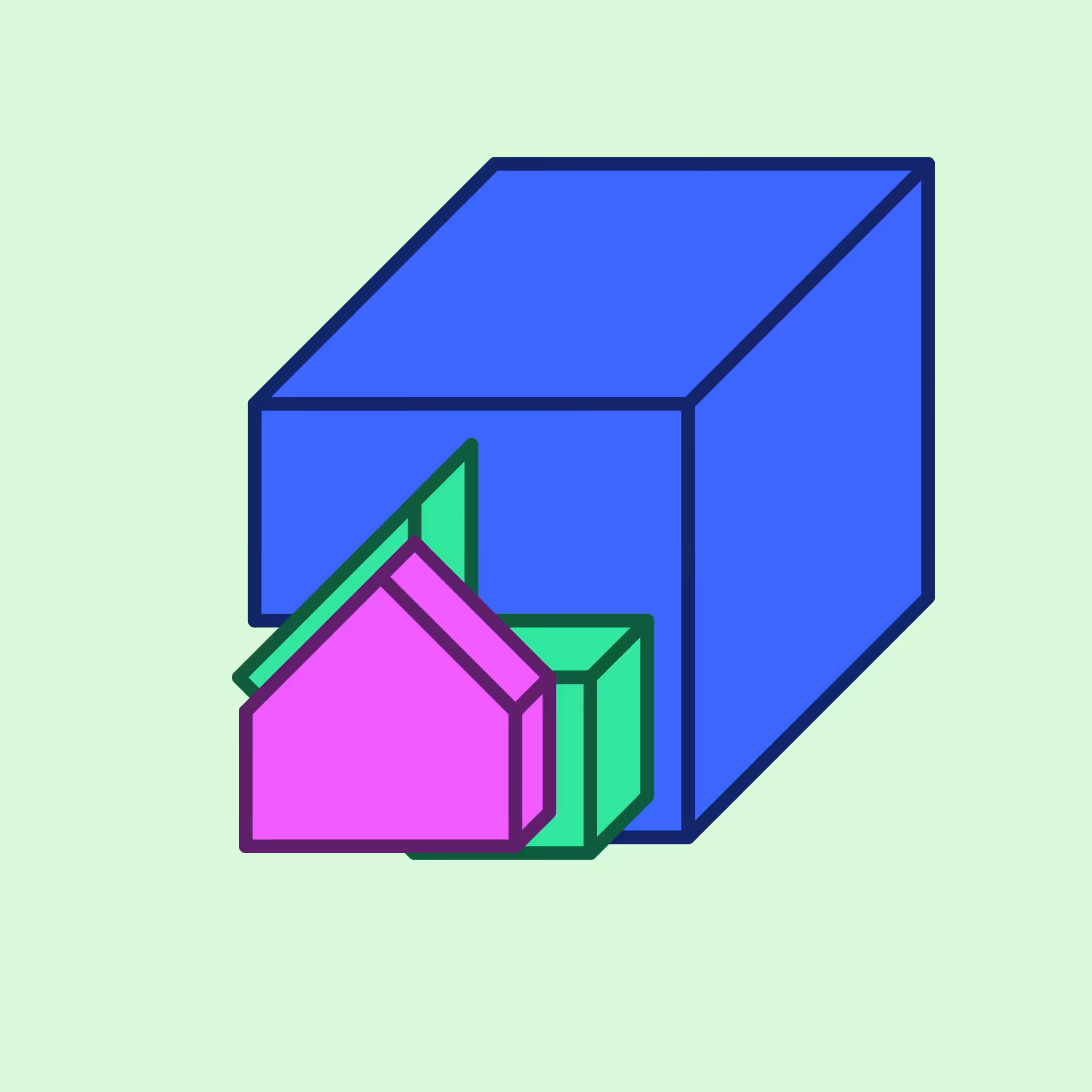 Calm shapes #14