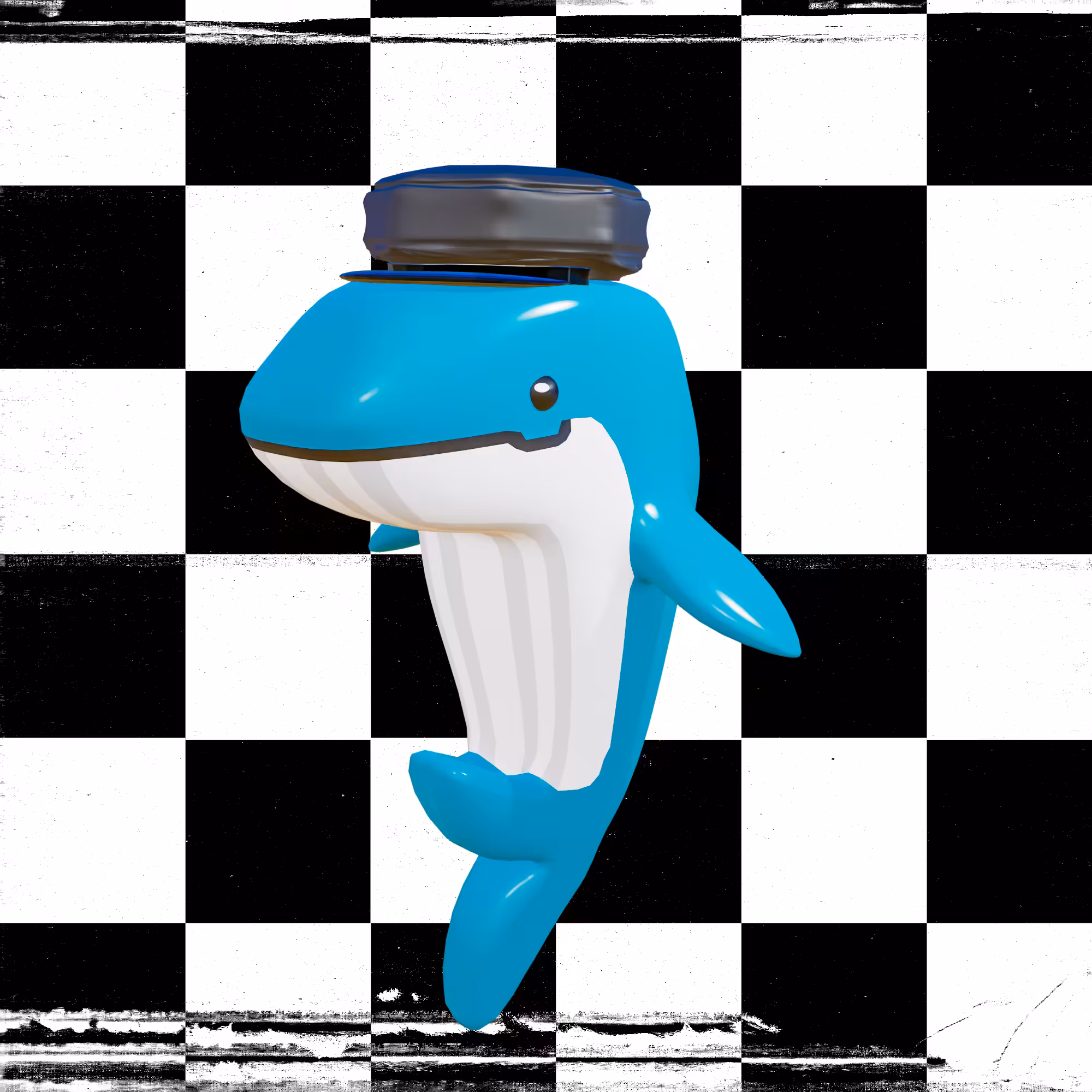 ベイカーボールハット_ホエール