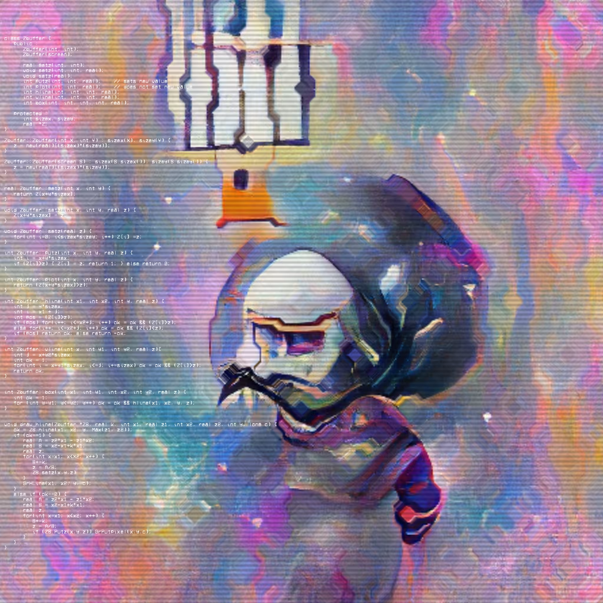 Mosaic A.I - Space prisoner #3