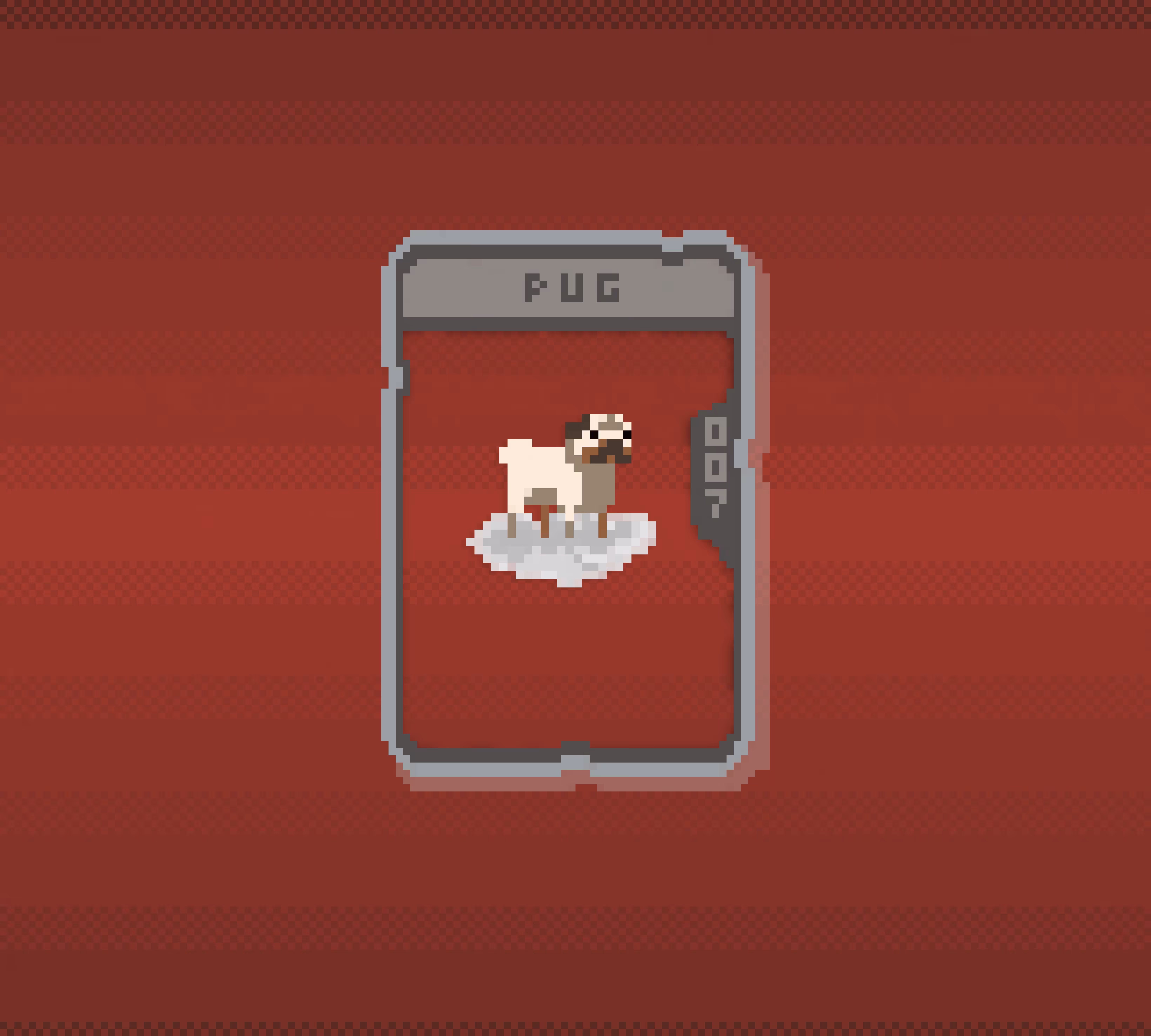 Pug Dog Card | #007 | Full Art