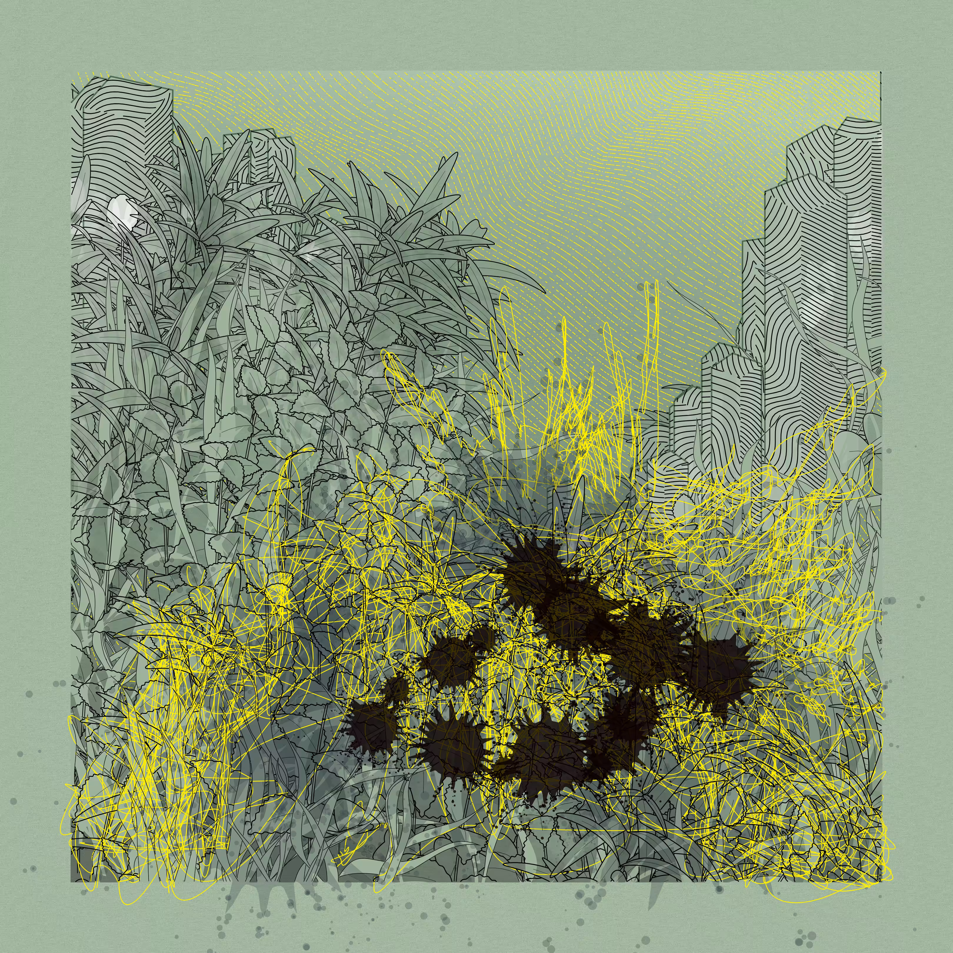 Landscape with Carbon Capture #7888