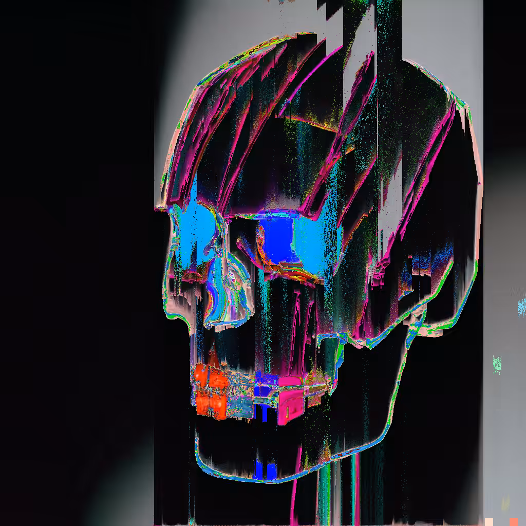 FAKE BASQUIAT SKULL #9