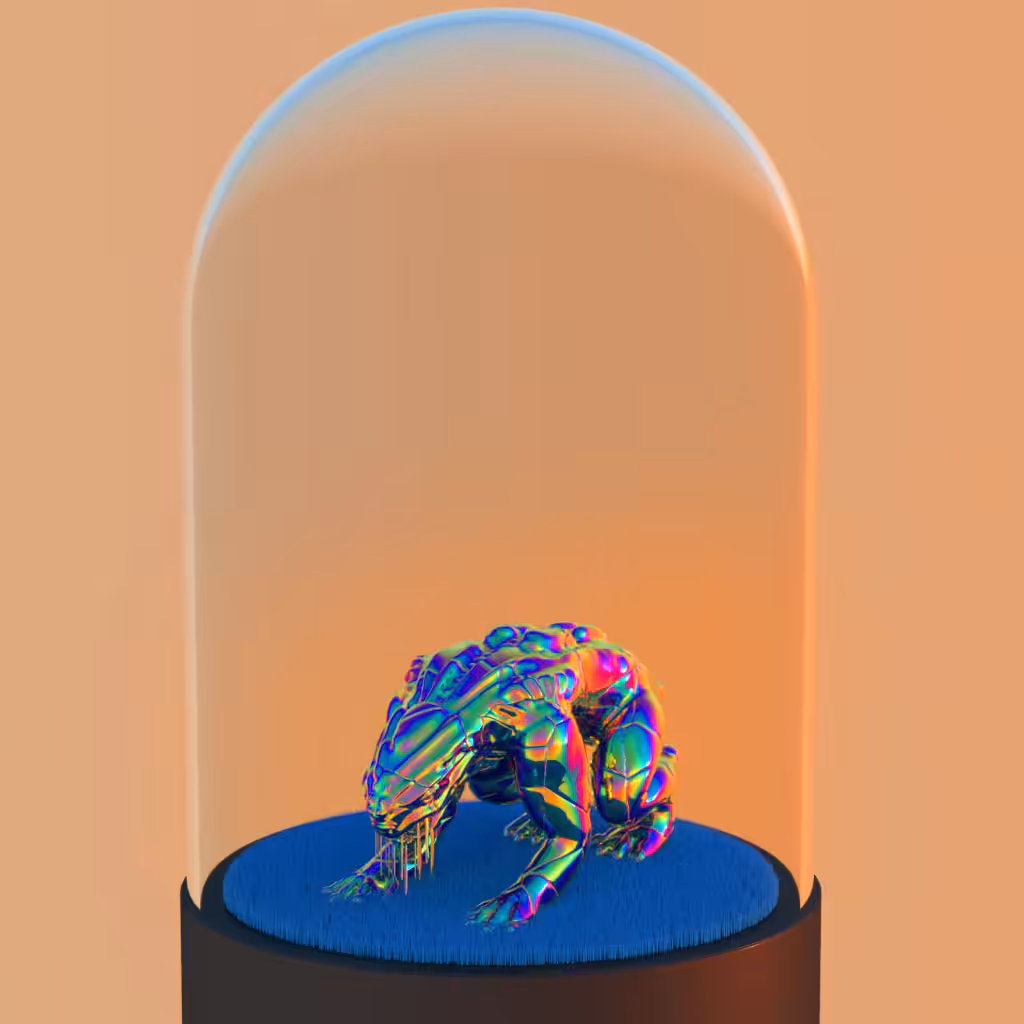 Caged - #32 Alien Dog