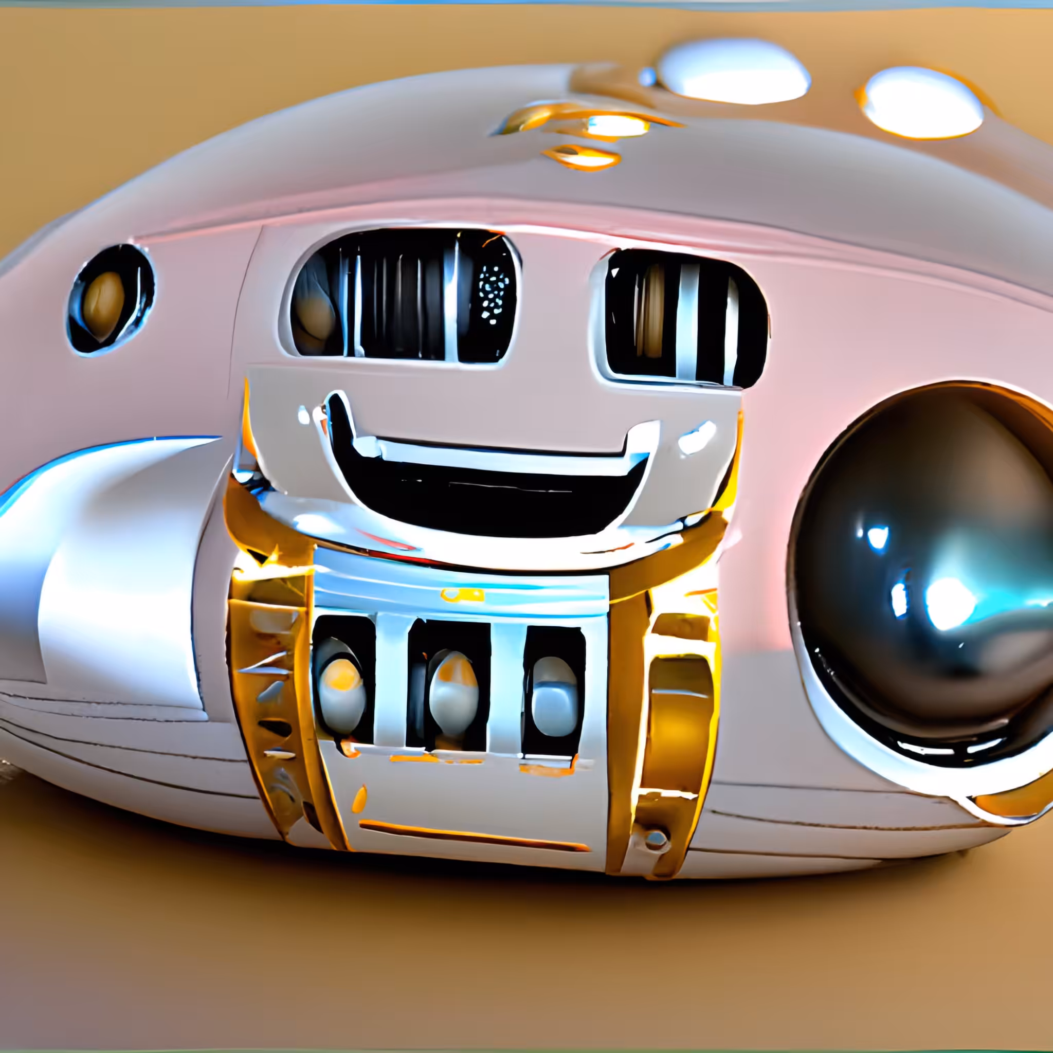 Happy Little Robot #1