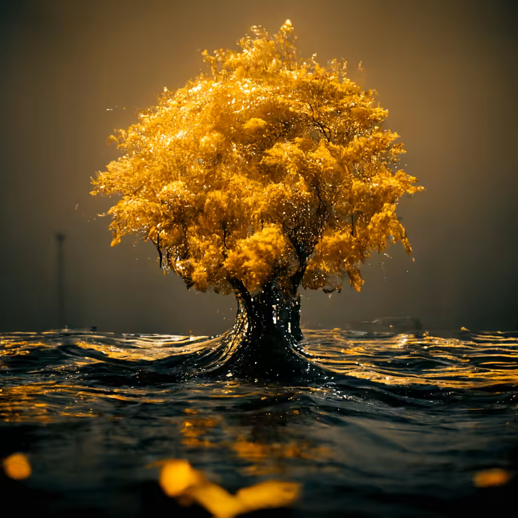 And then a golden tree appeared