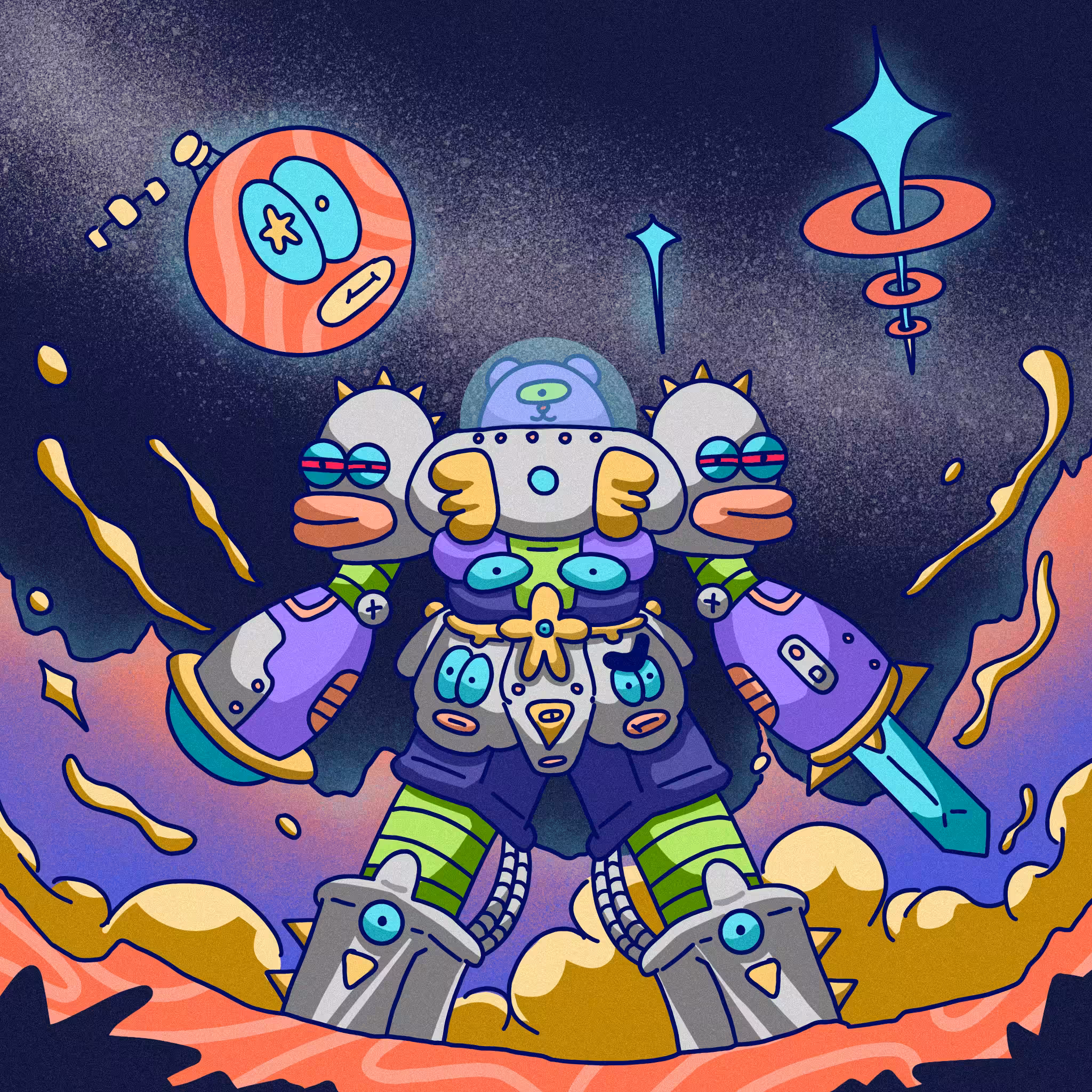 Robot Gang #3