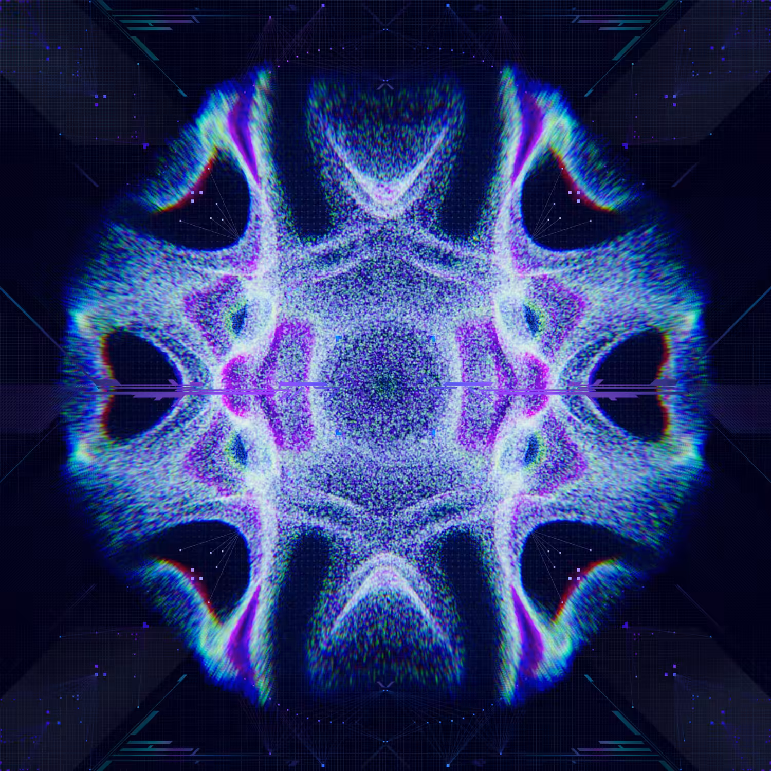 CYMATIC INTERFERENCE FIELD : .v.chladni.2.