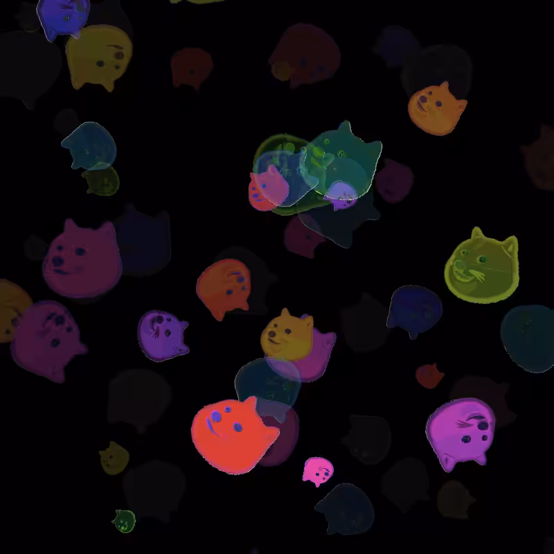 Flooding Doge Emojis Revision 2 Variant #N #7