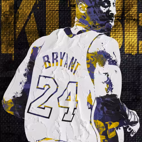 Kobe Bryant LA Lakers "Kobe Forever" Limited Edition 1/1