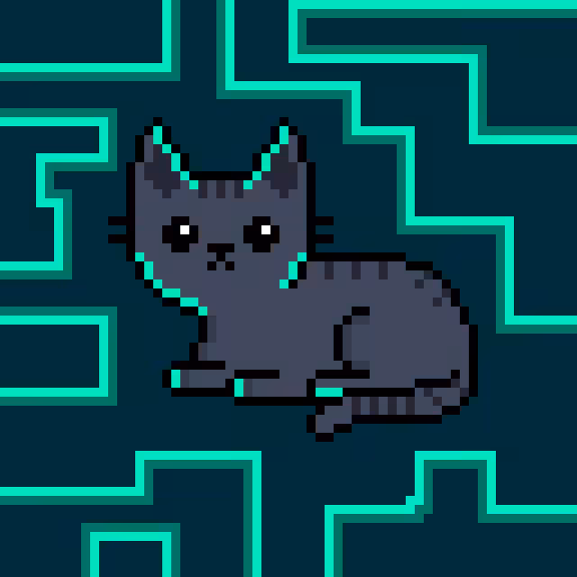 pixel kitten: Pixel Kitten #0059