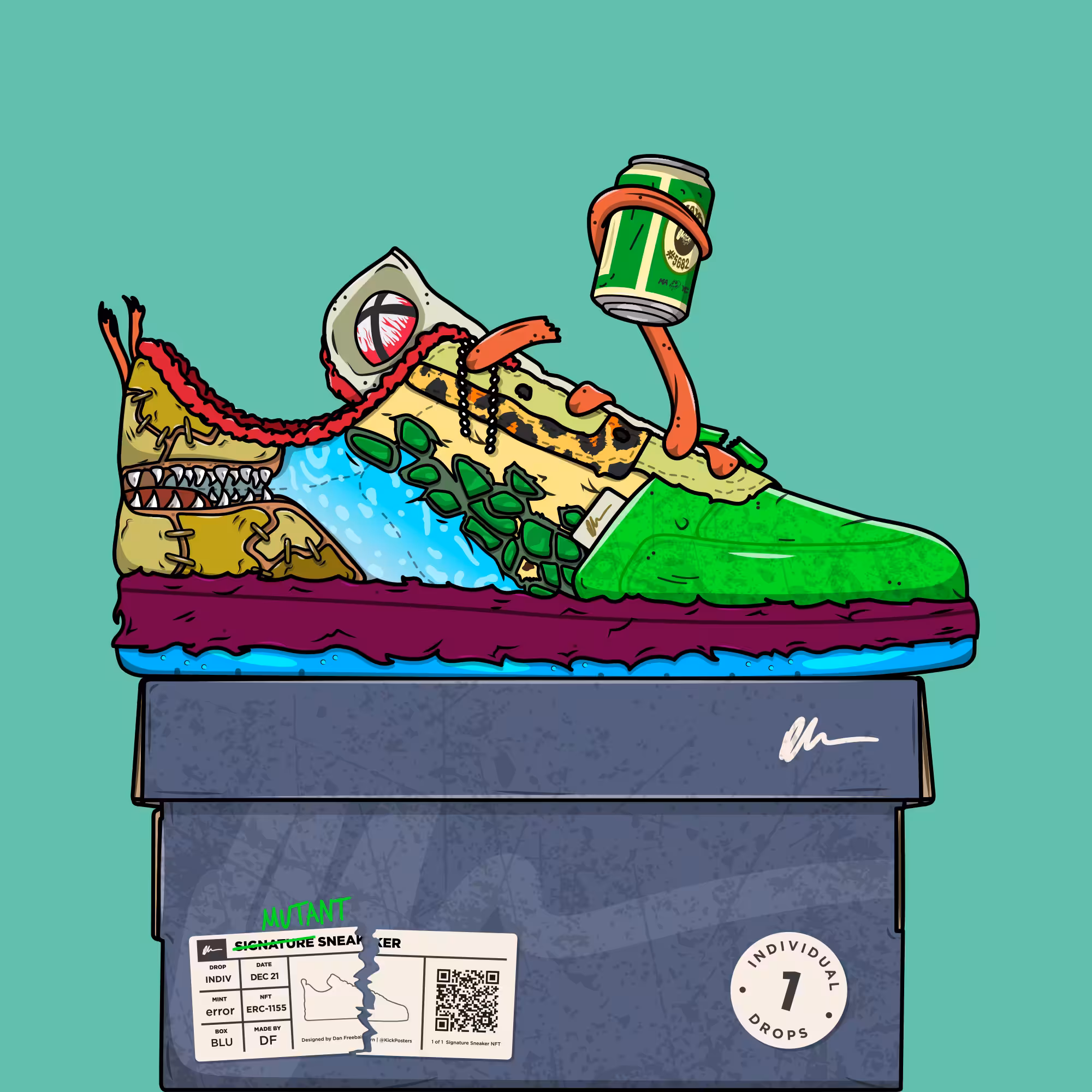 Signature Sneaker 'Mutant' - #053