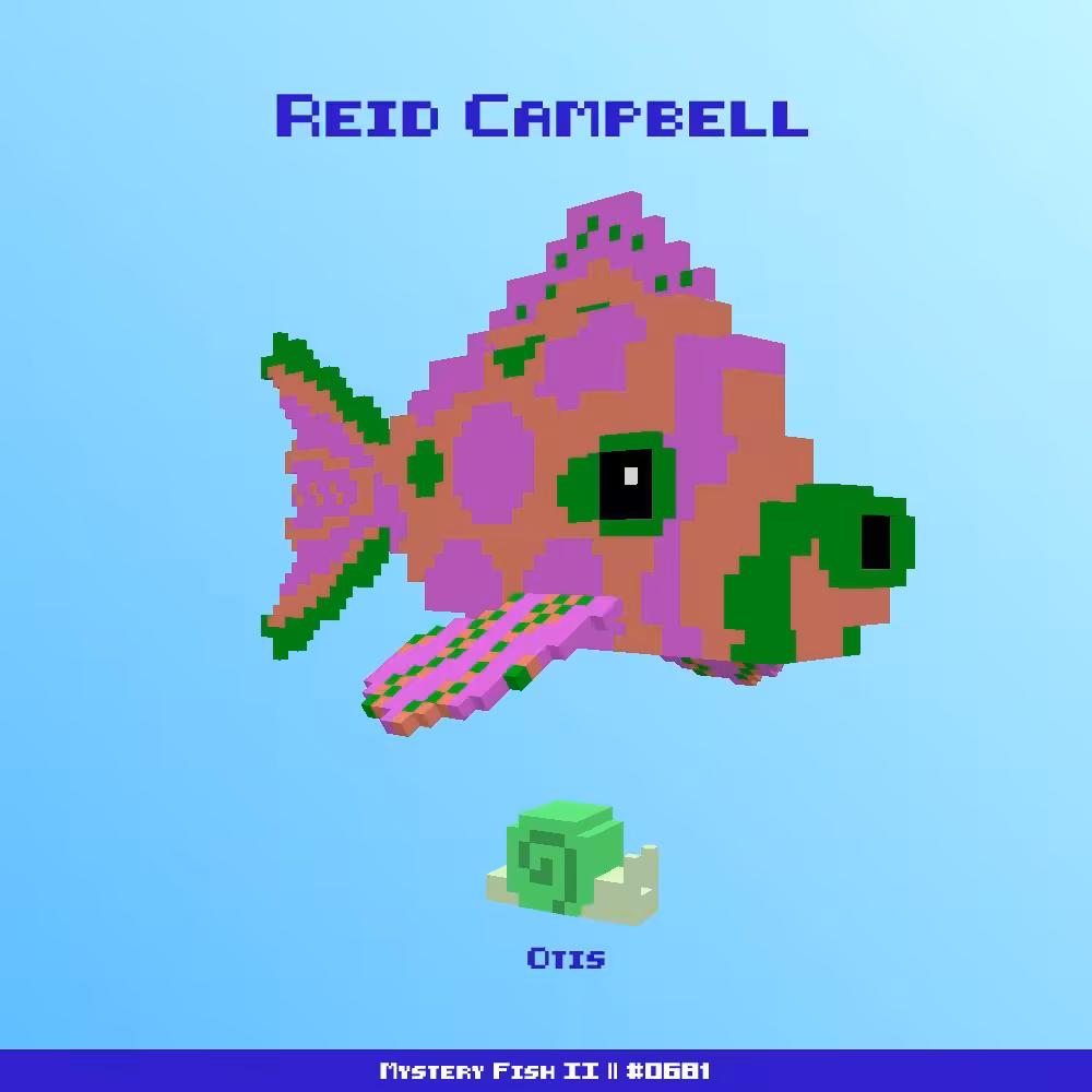 Reid Campbell :: Mystery Fish 0681/1000 