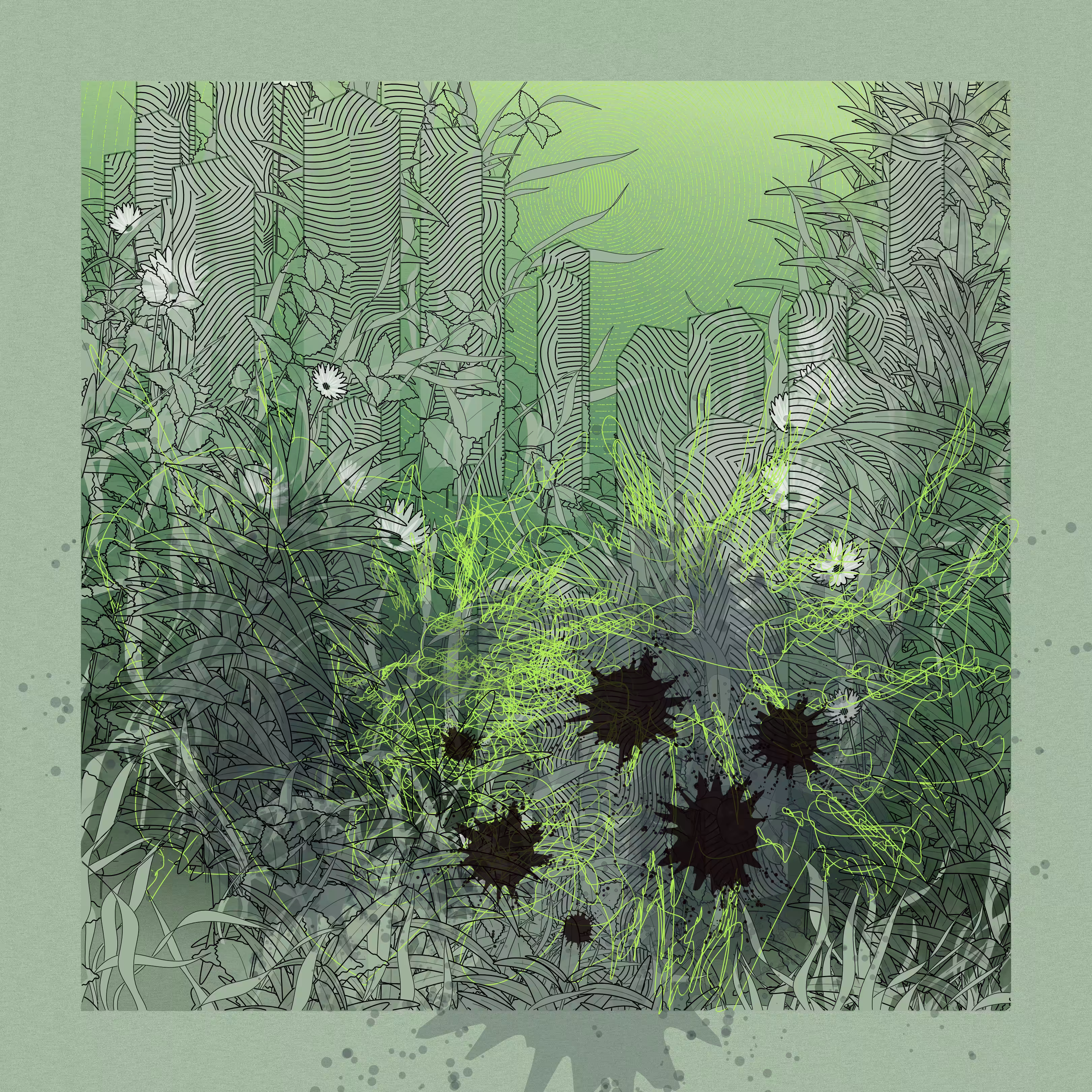 Landscape with Carbon Capture #11107
