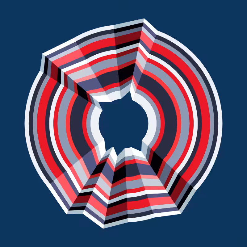 Folded Circle #38