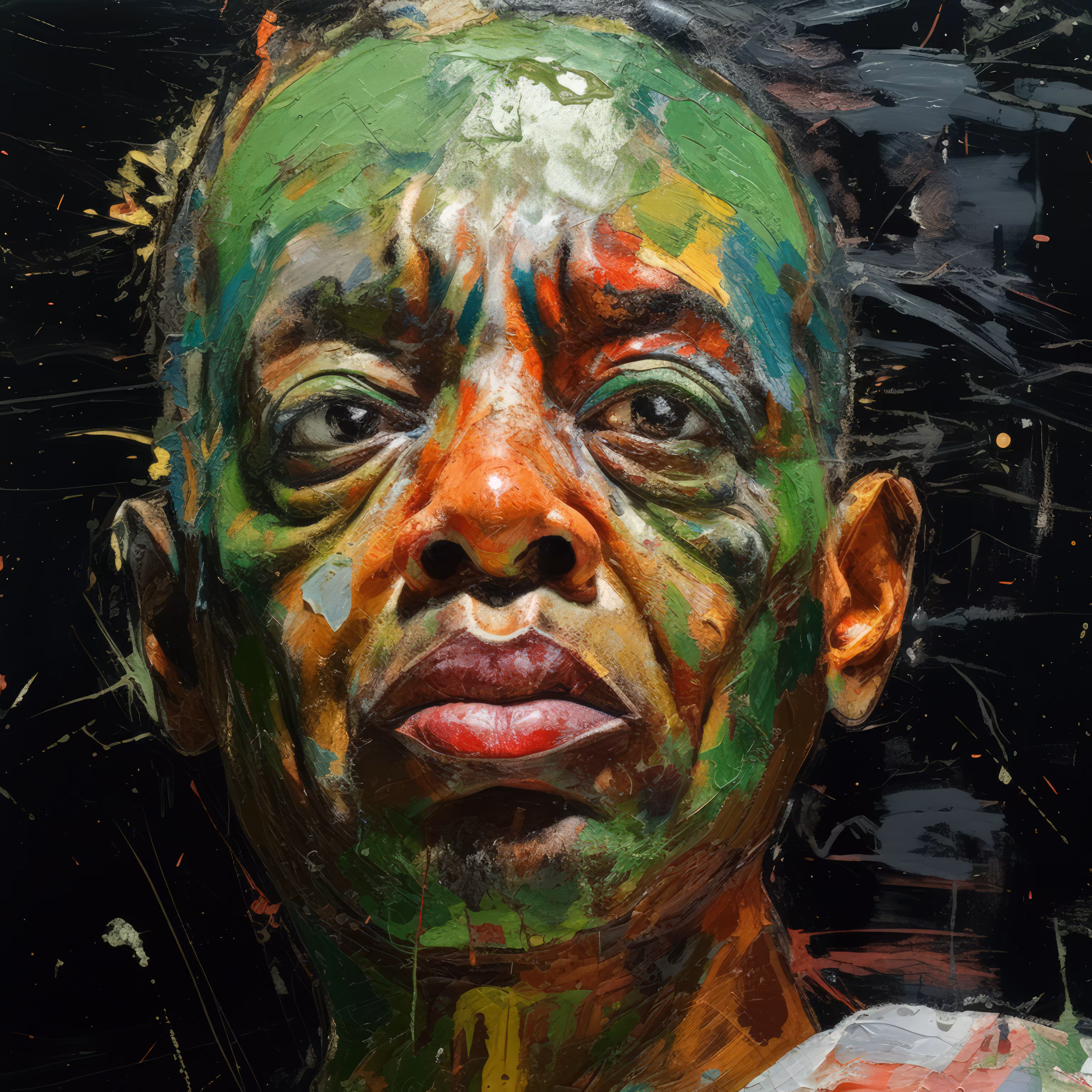 Painted Heads: #8