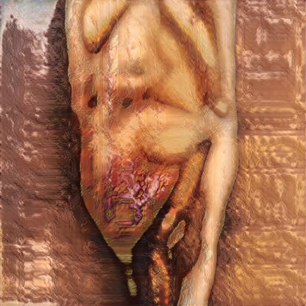 AI Generated Nude Portrait #7 Frame #237