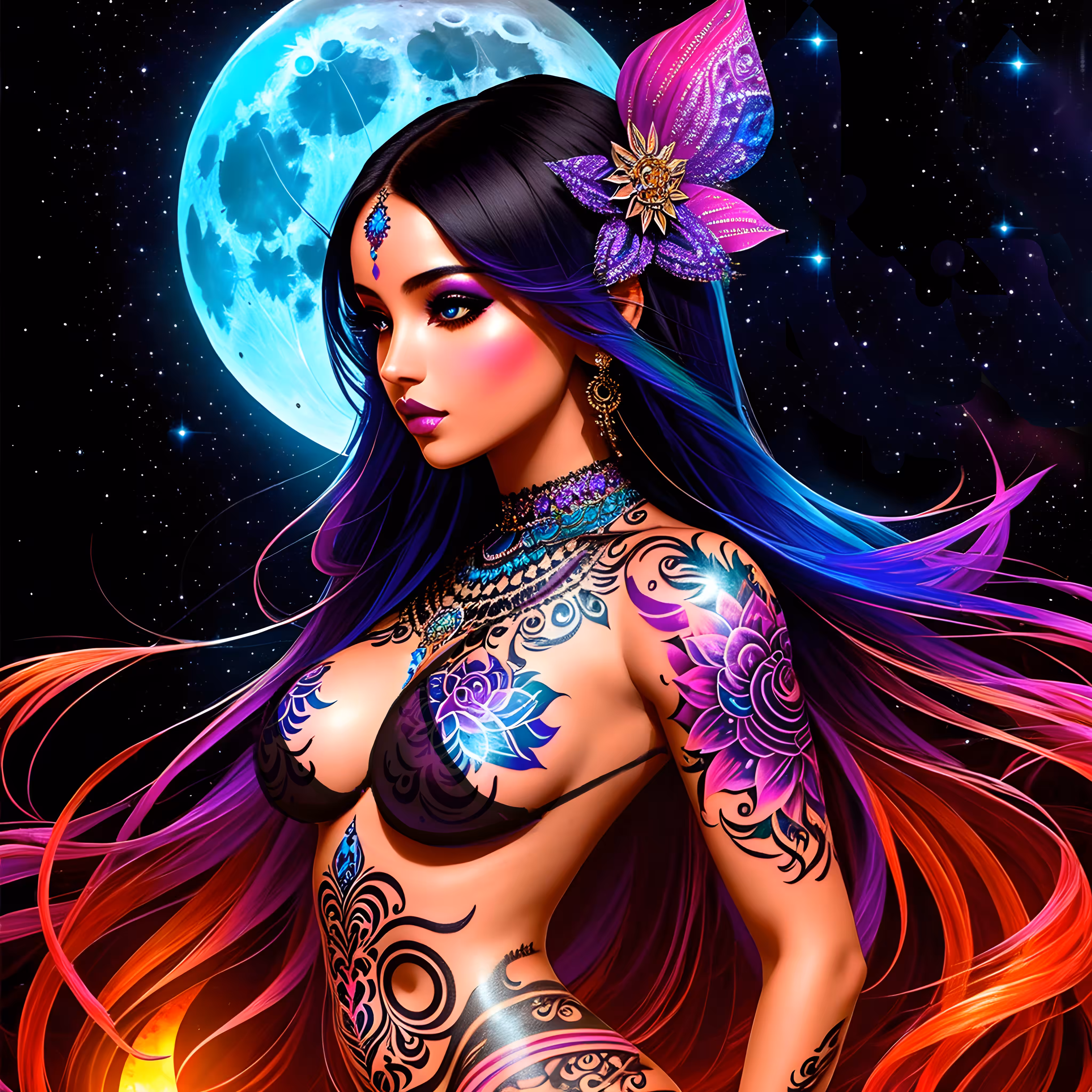"Moonlit Aura#8"🌙✨