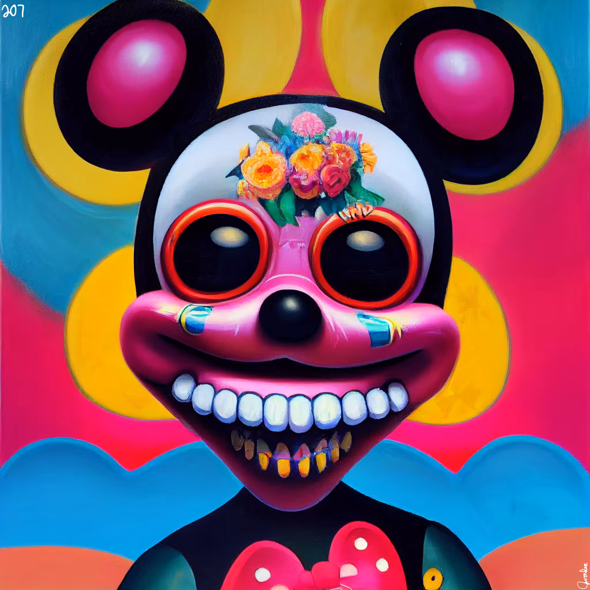 sugar skull #207