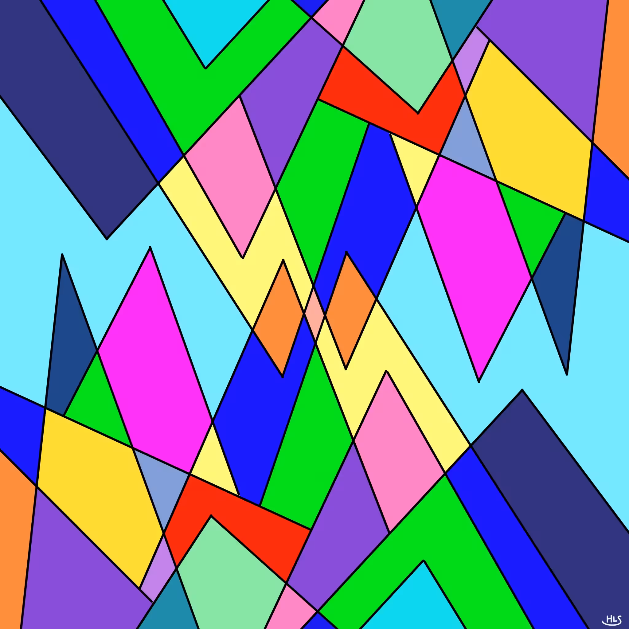 HappyLittleShapes: Jagged