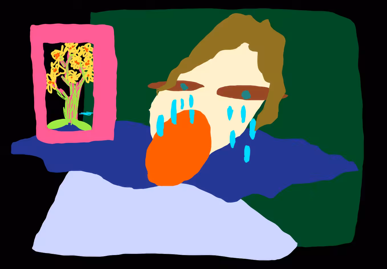 Orange mouth