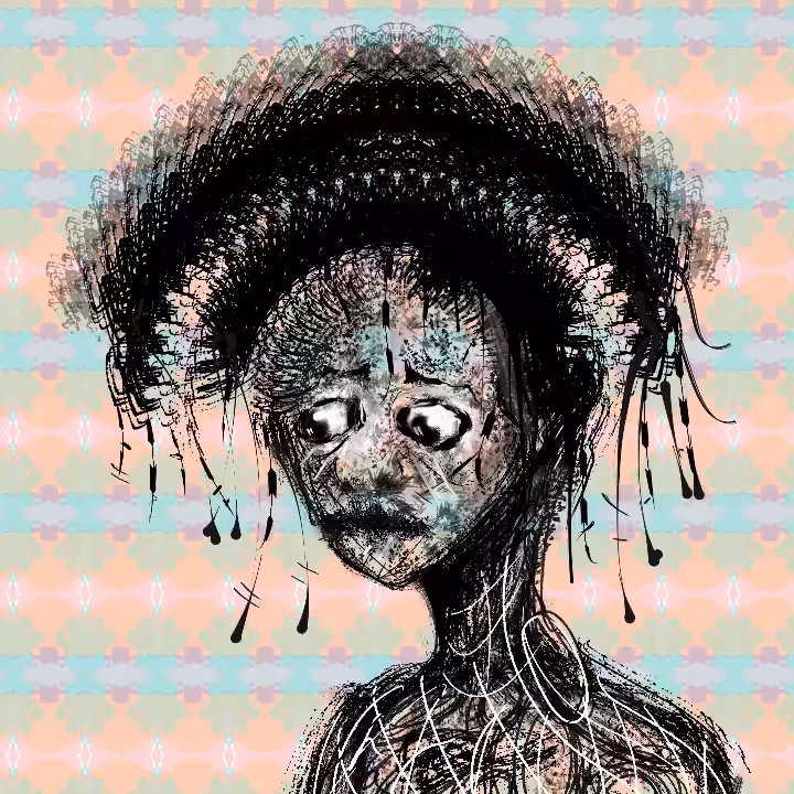 Imaginary Portrait - Bad Hair Day