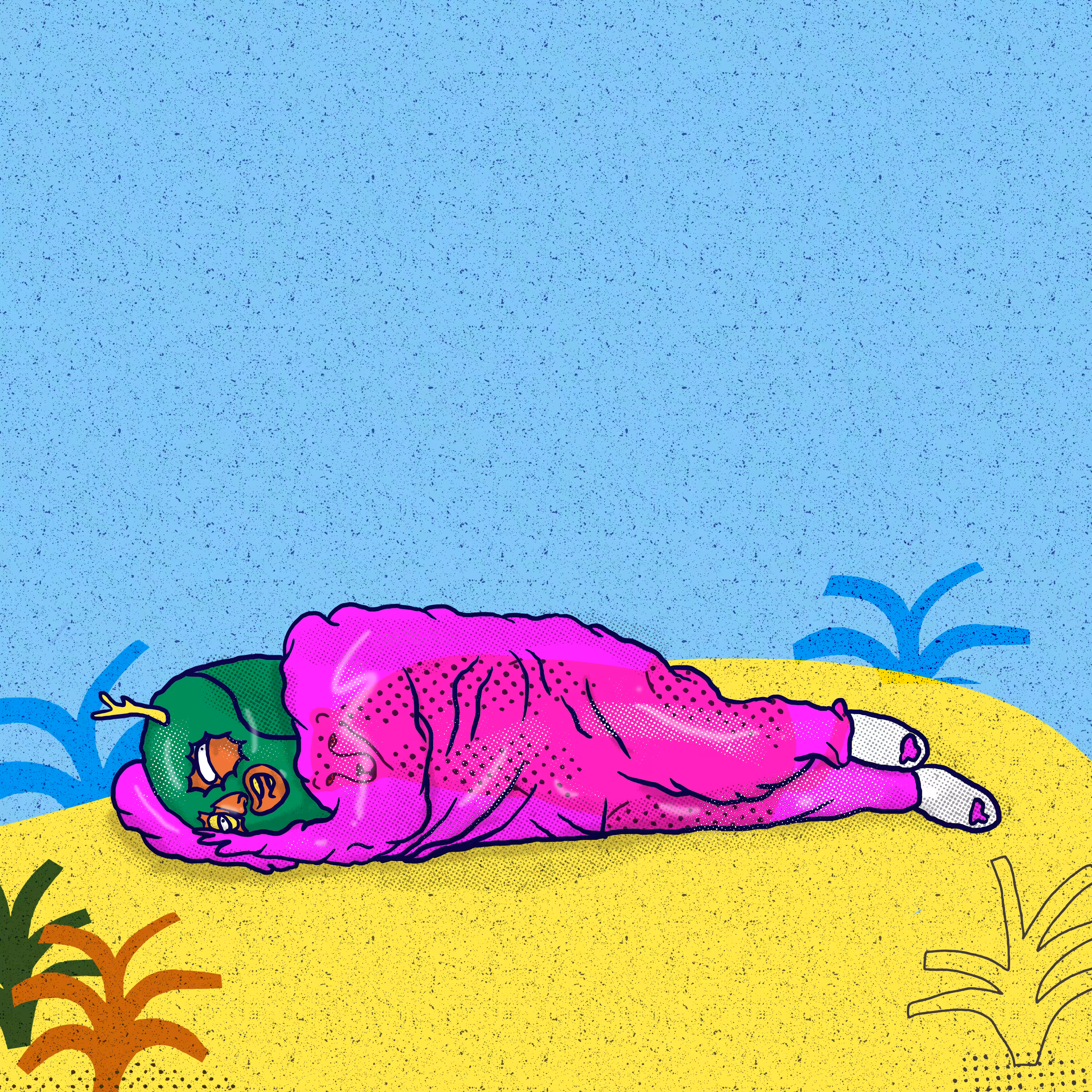 I want to sleep and I'm so tired