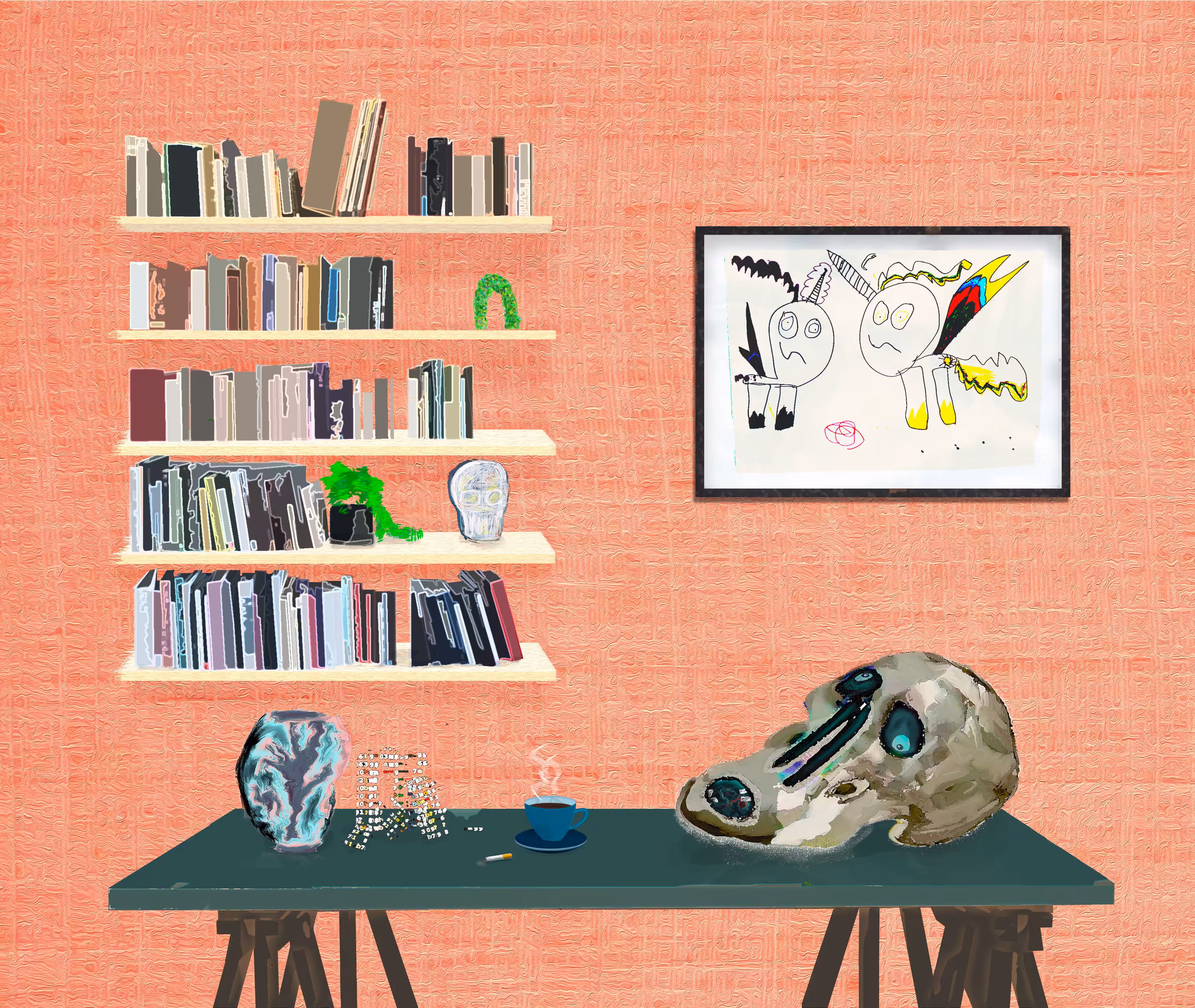 Vanitas 11 (The artists grandmothers studio)