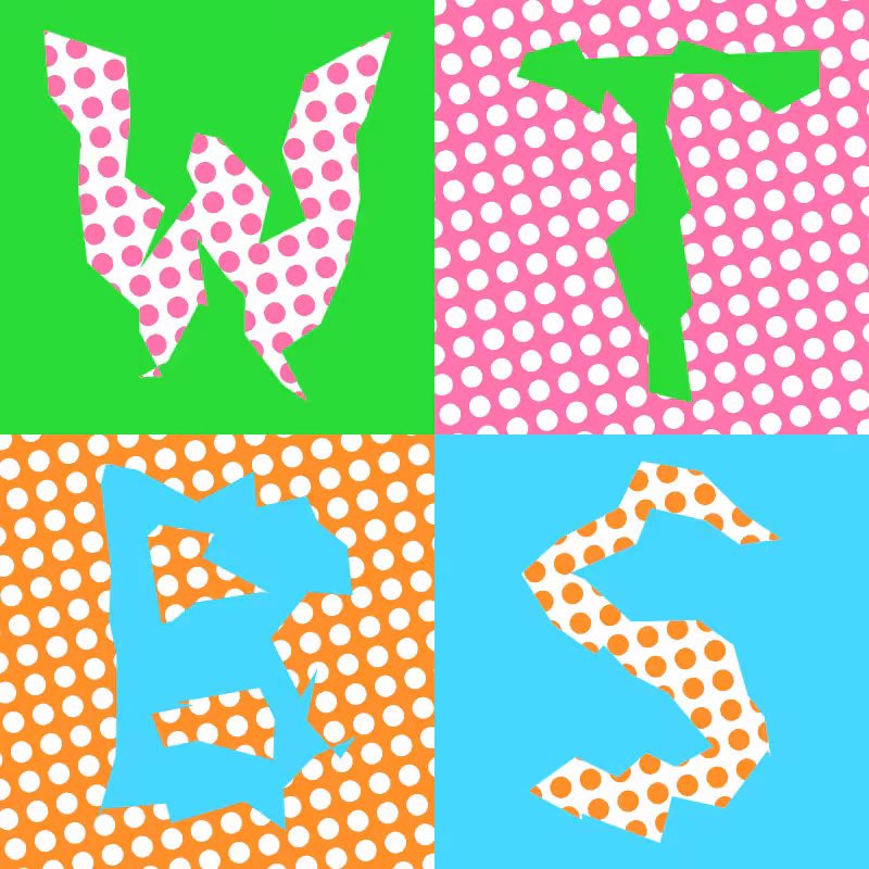Waiting To Be Signed Logo with Wobbles #307