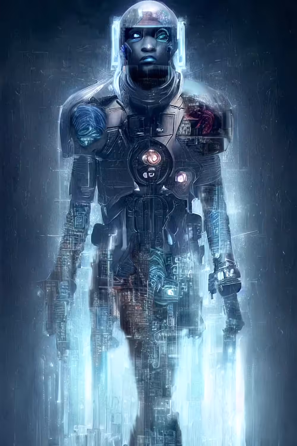 People of Meta, The Cyberpunk knight