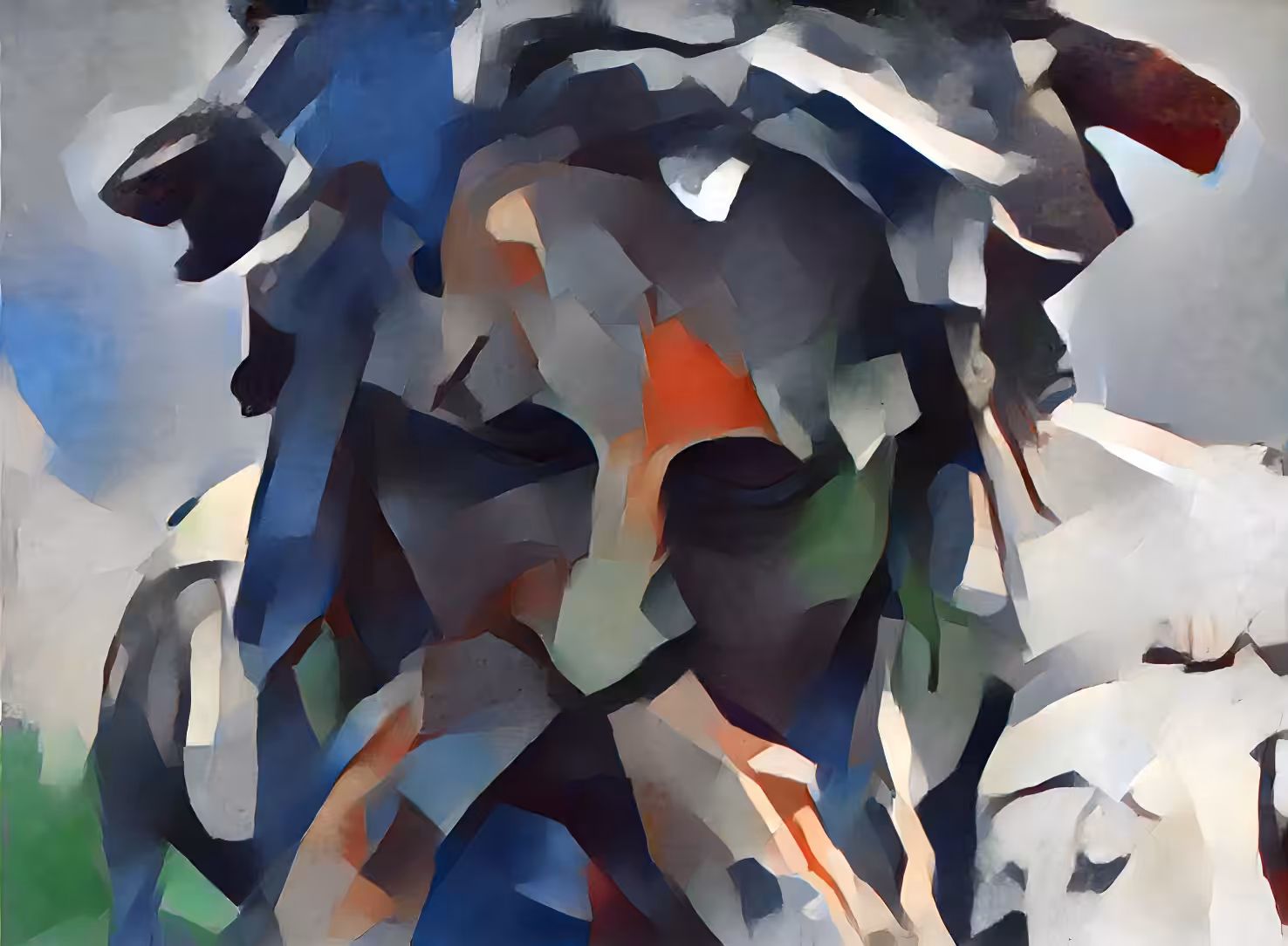 AI MASTERPIECE #1223 - COLOSSUS PORTRAIT