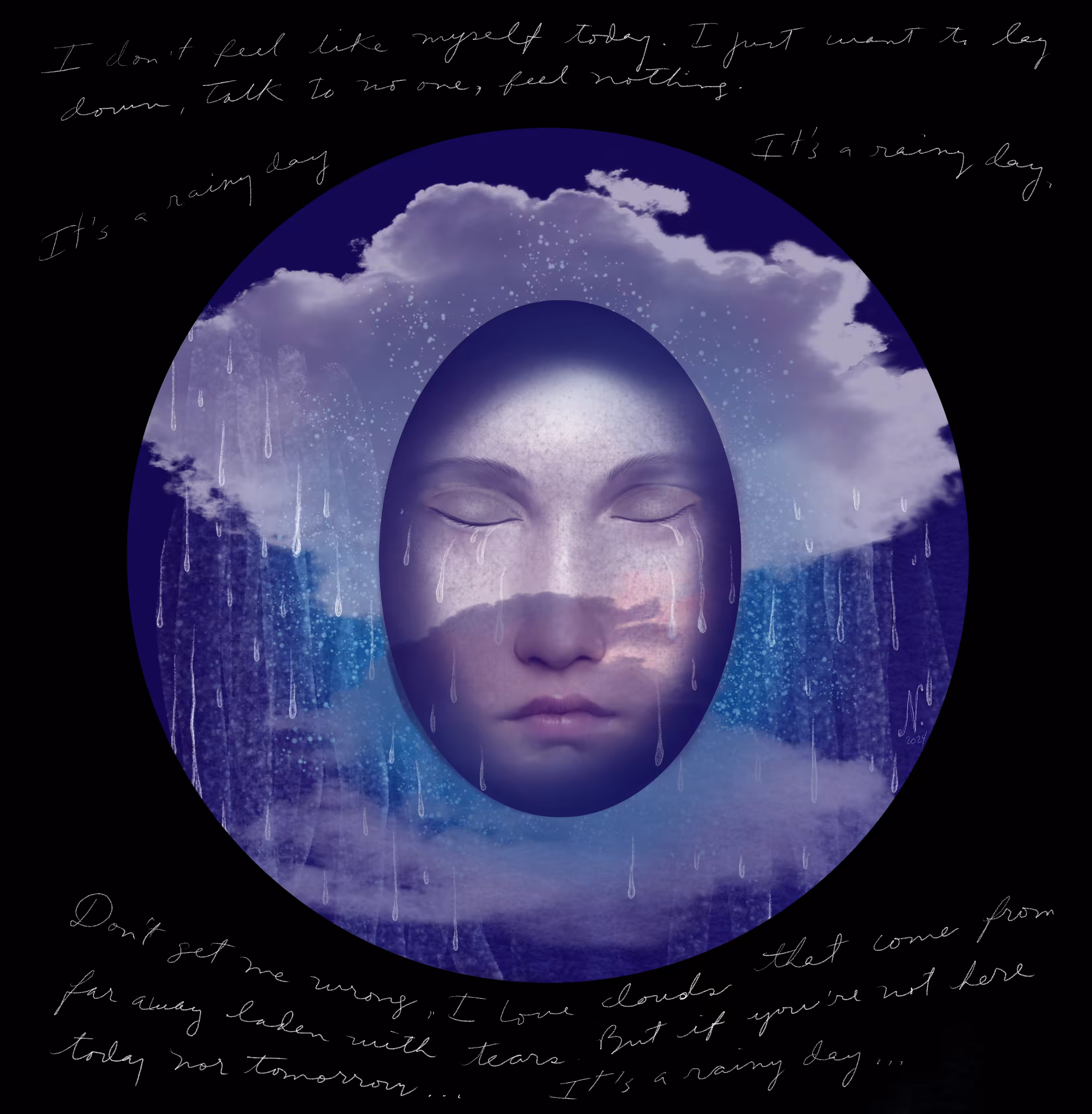 Todo por 1 Tezo I The One Tezos Collection: Rainy day