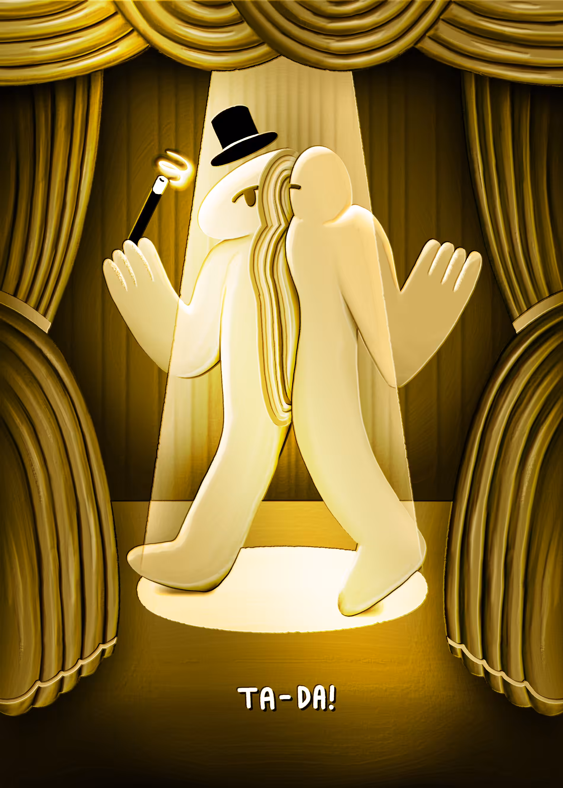 Show Blob (Gold)