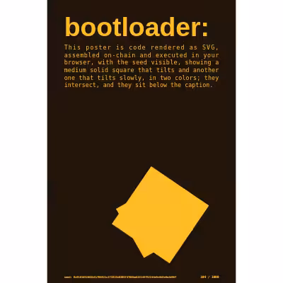 bootloader: selfie #104