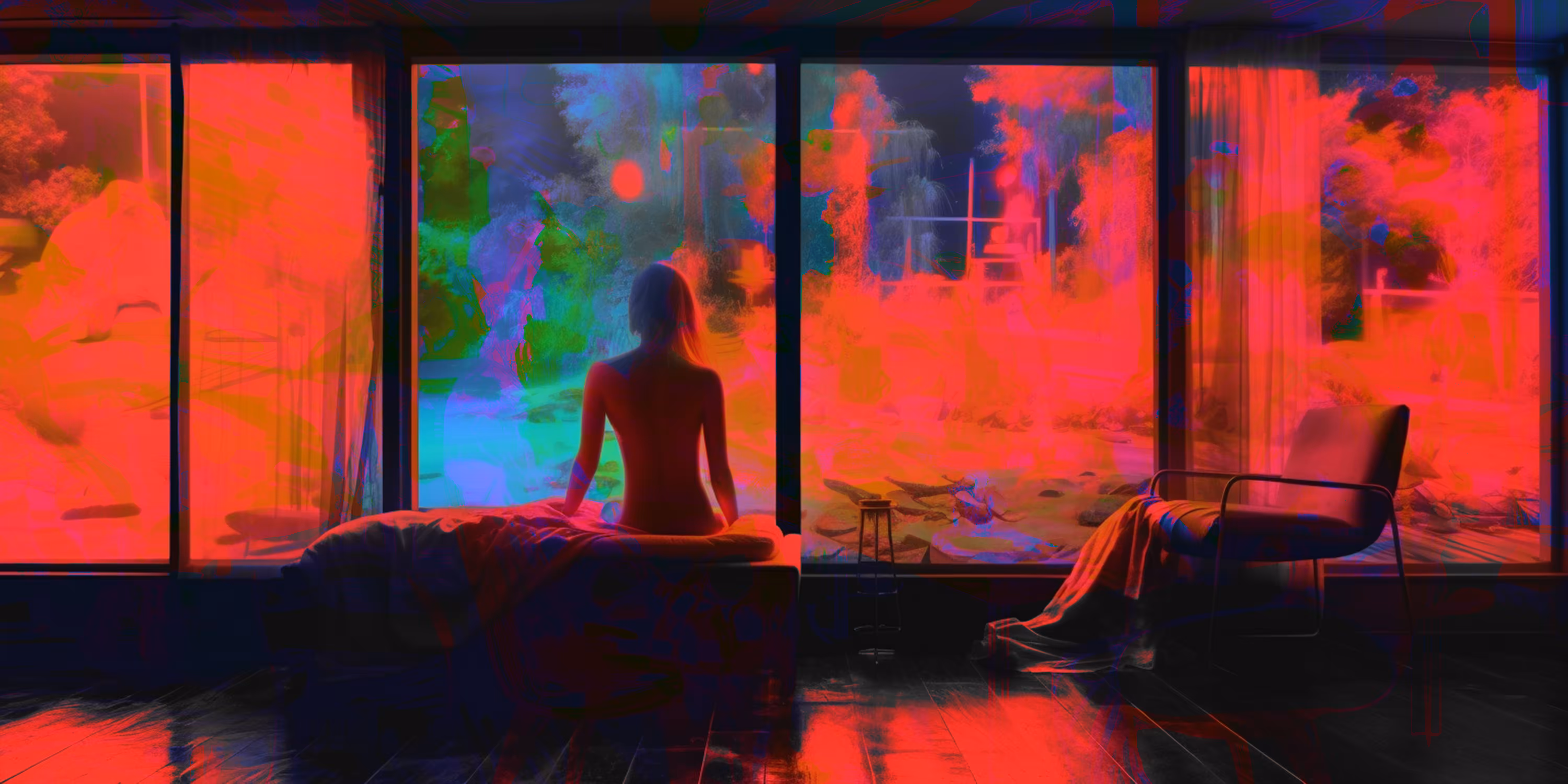 Garden Untouchable, madness alone and alone and still alone
