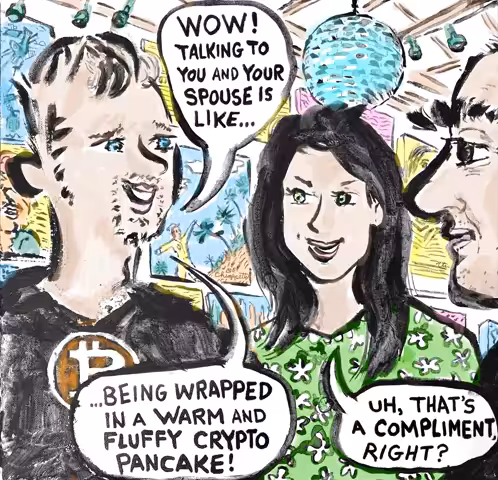 Crypto Comic Compliment