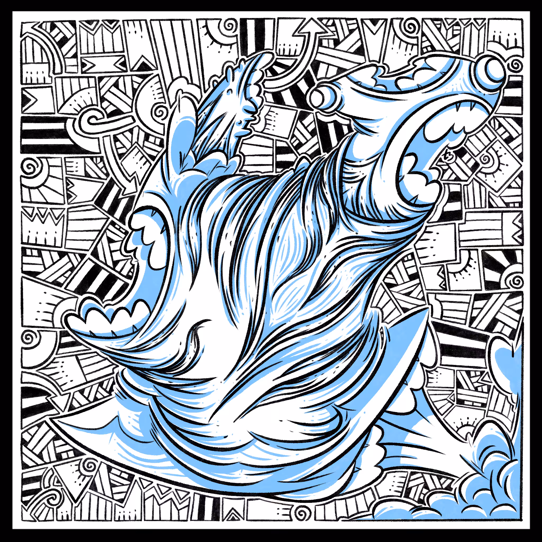 Creature 083 Lineart