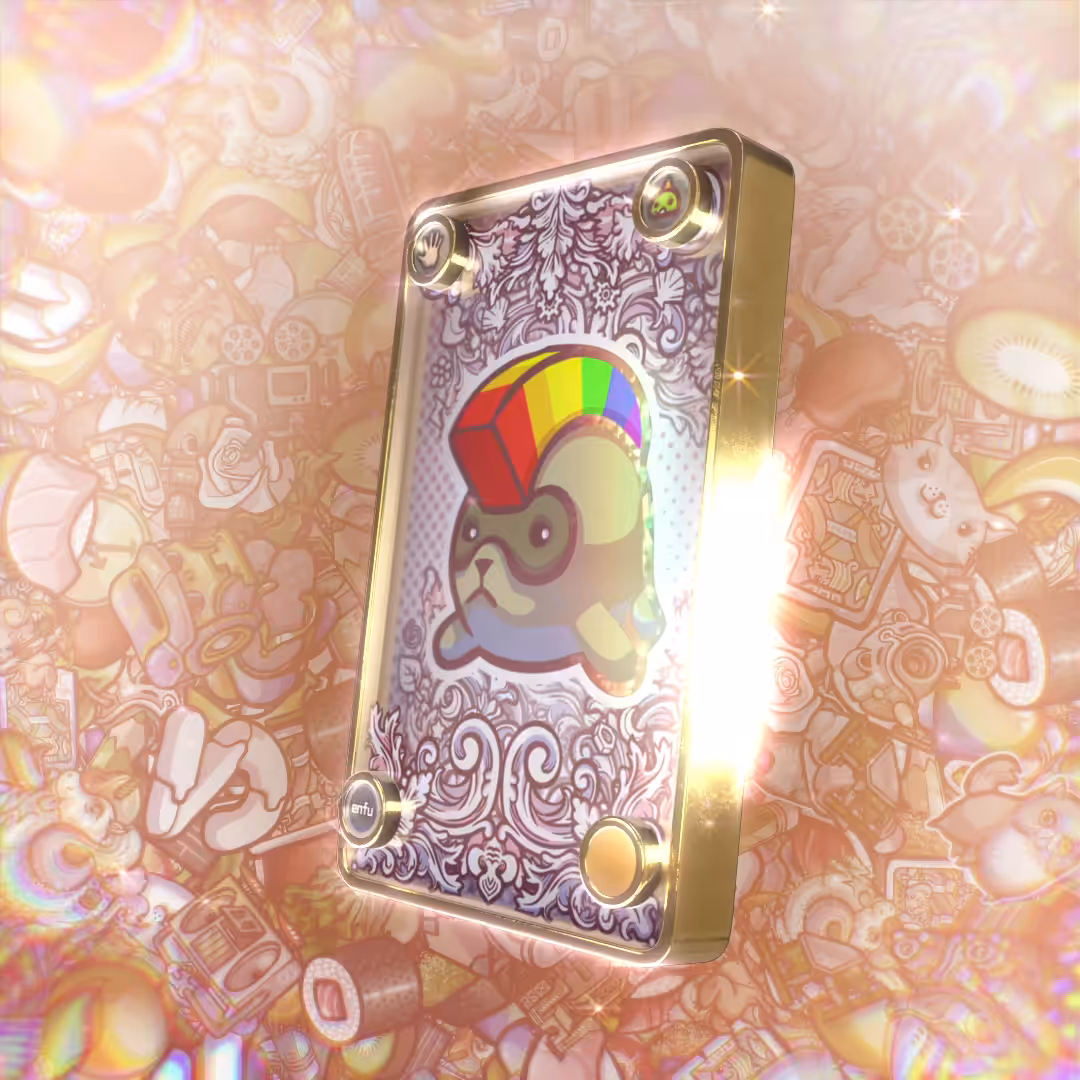 Enfu Curio #005 Bullion: Hamster Hawk