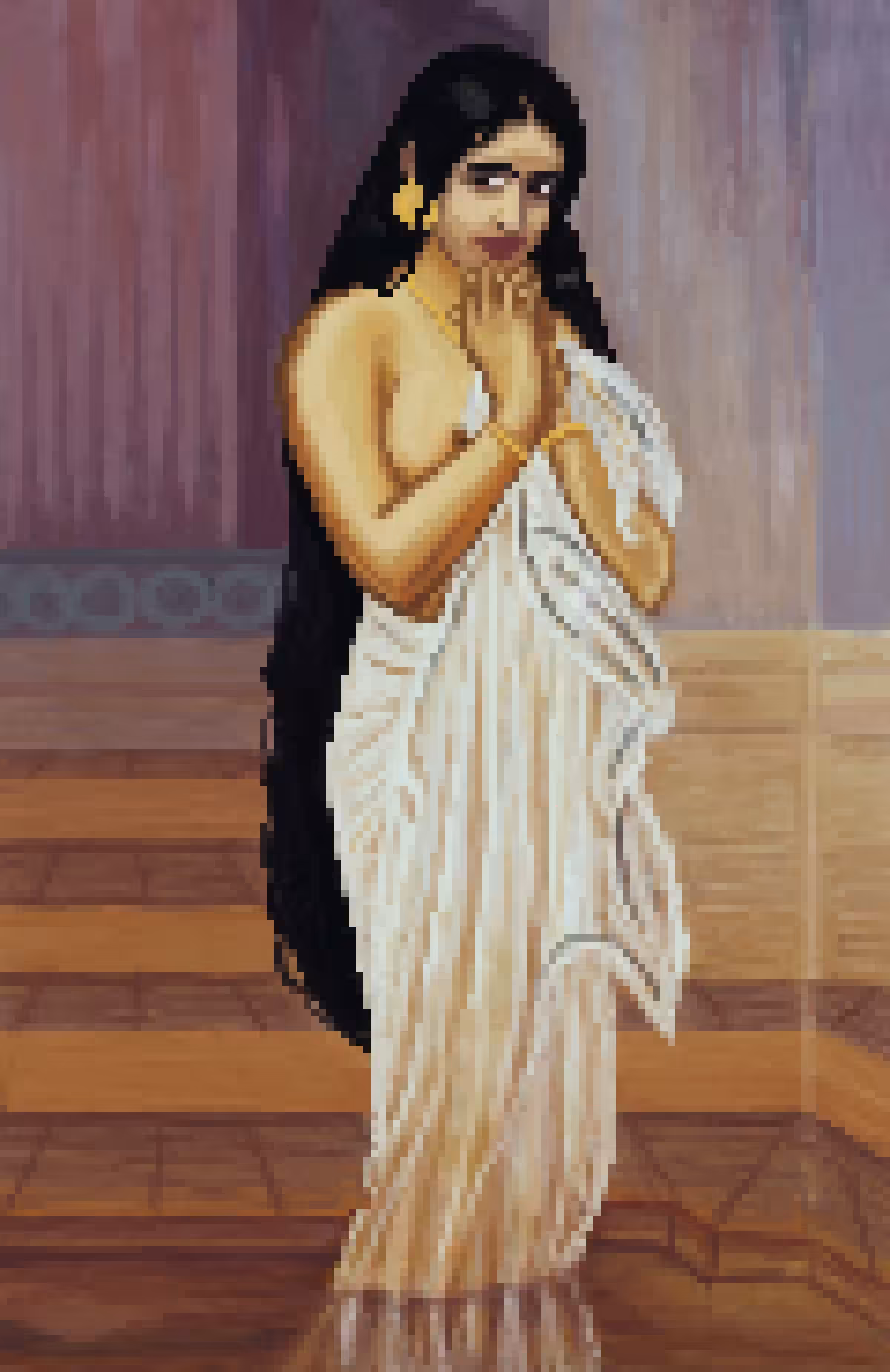 Fresh from Bath - A pixel tribute