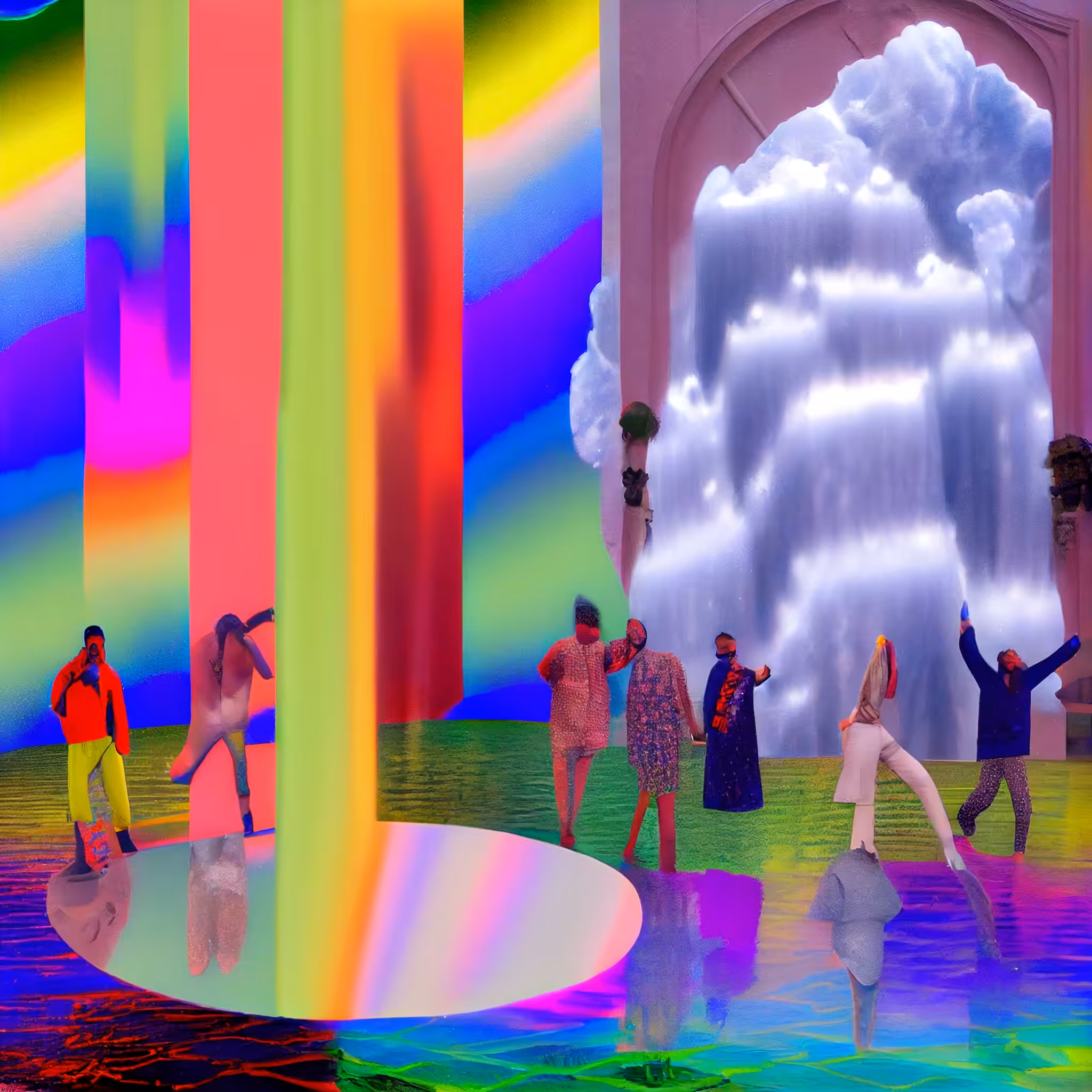 prompt party at the art museum