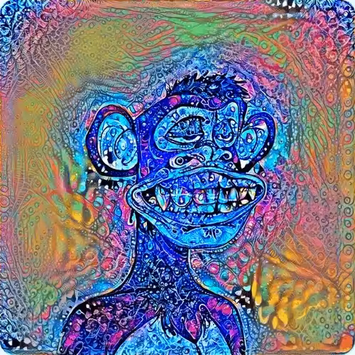 Danny Kass Art: Trippy 100 BAYC 4893